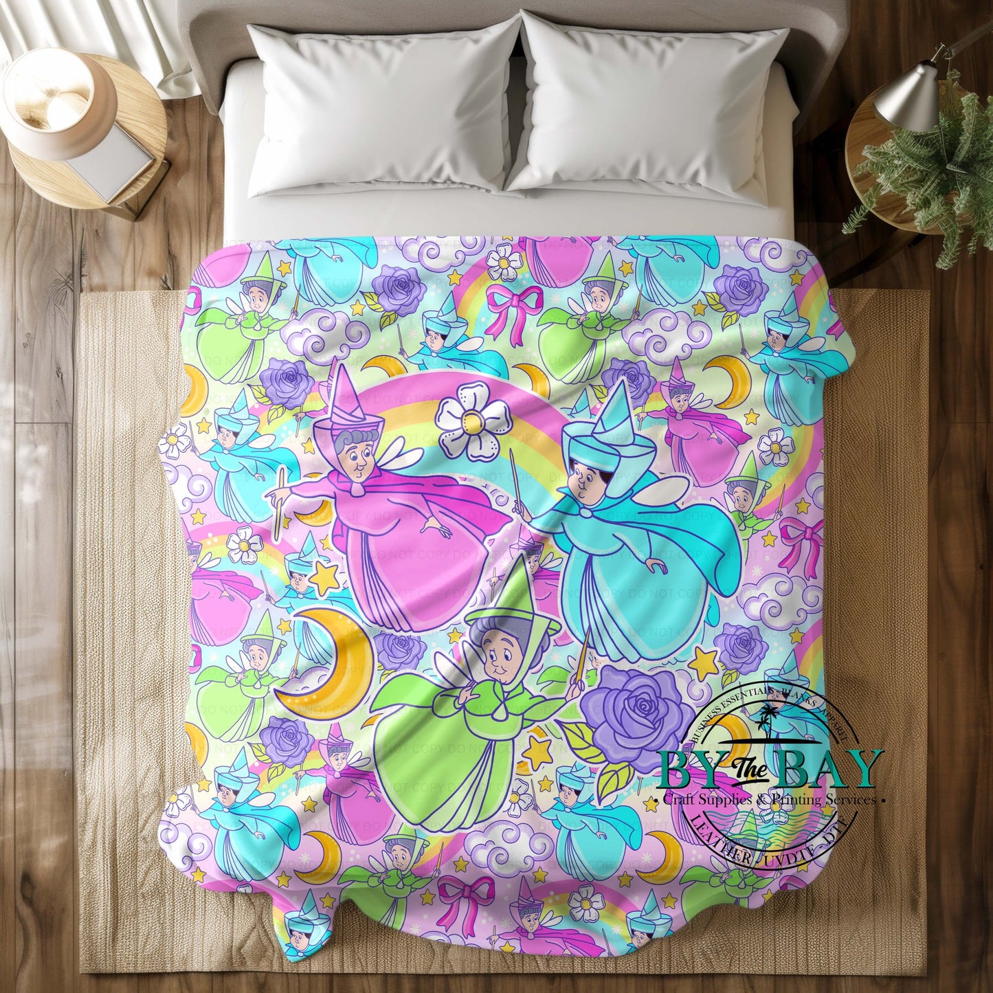Fairies Squish Minky Blankets (Various Sizes)