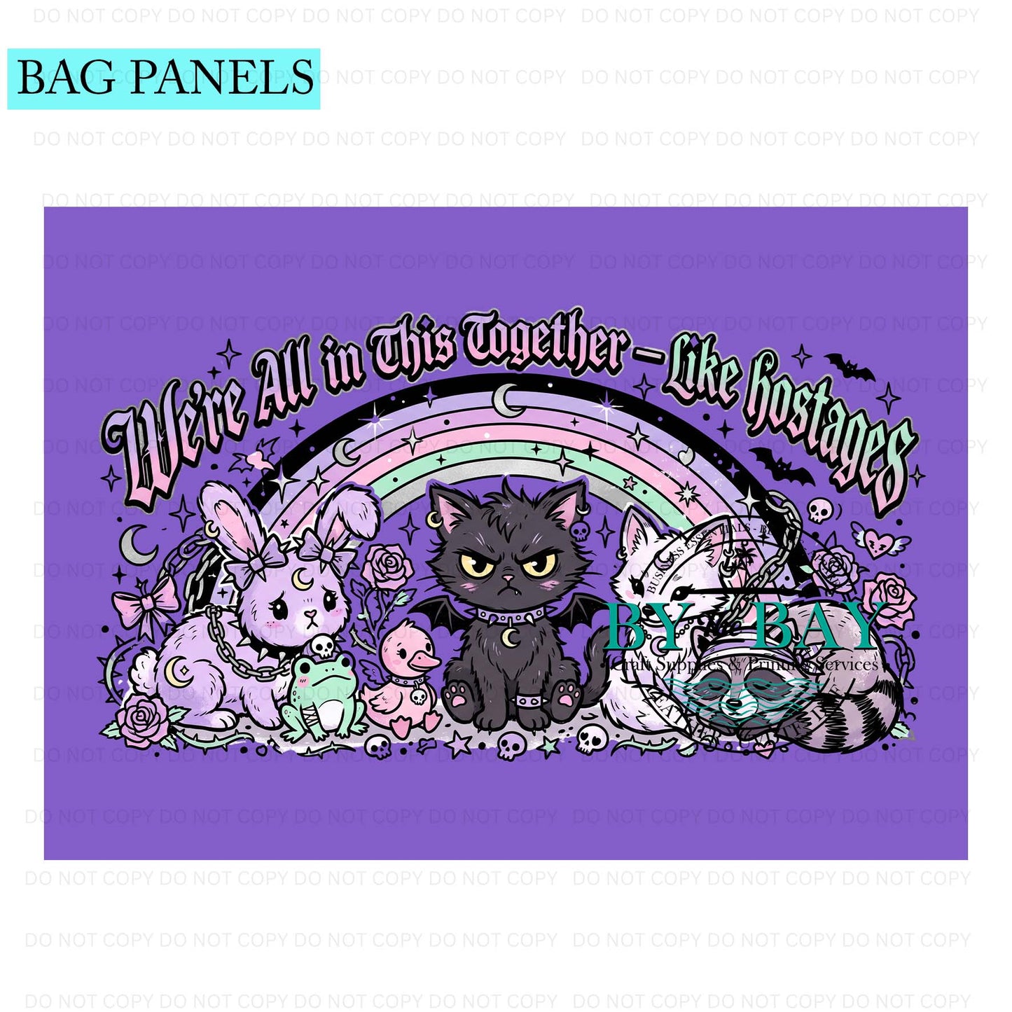 All in this together Bag Panel (Various Sizes)