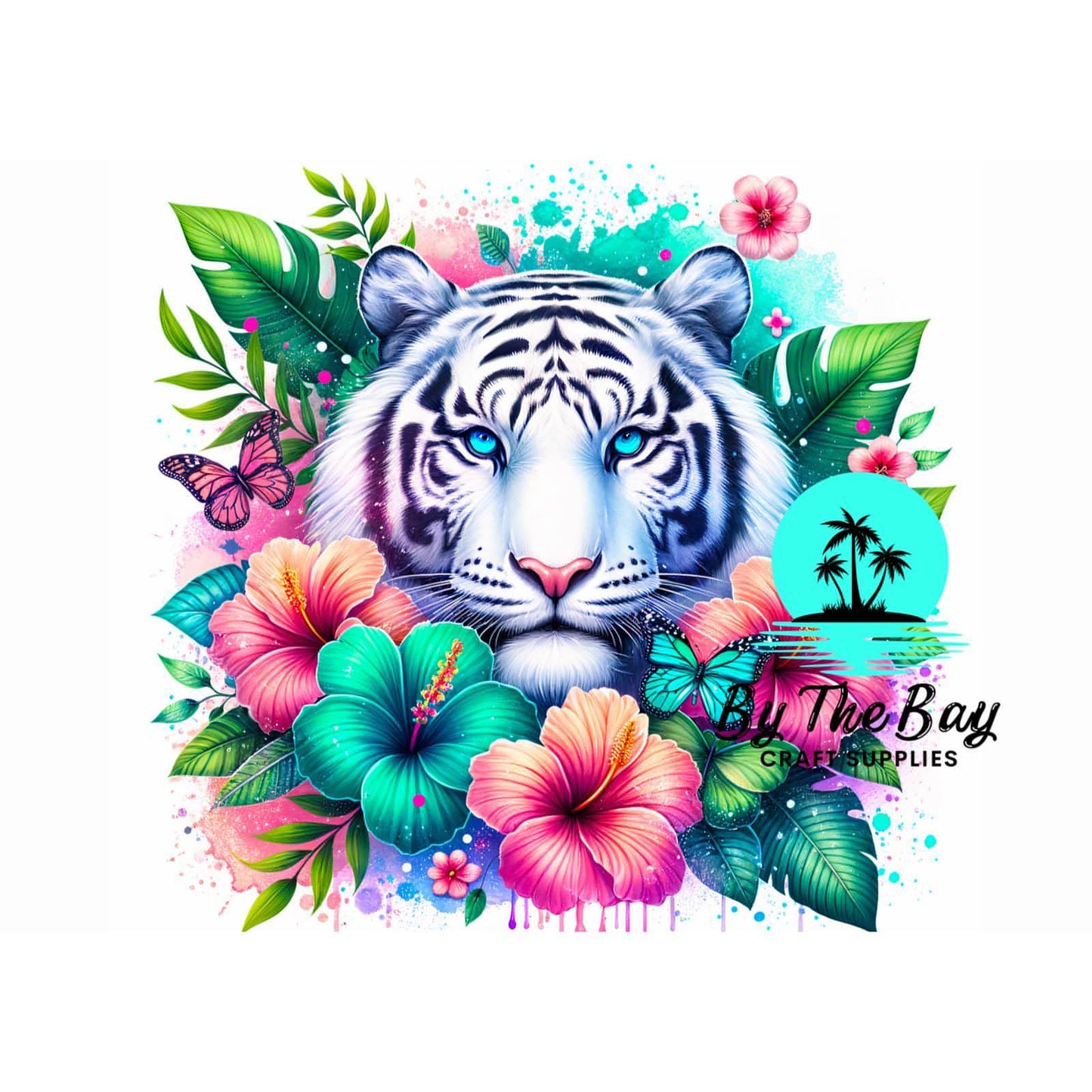 Floral White Tiger
