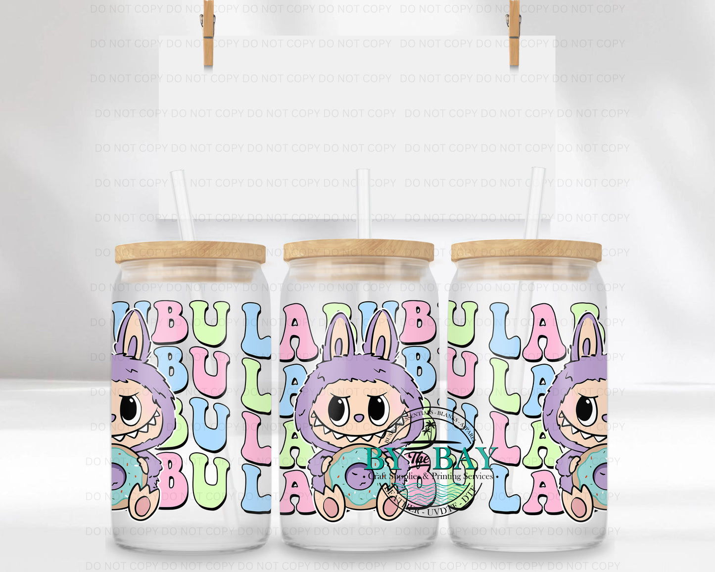 Monsters 018 UVDTF Wrap