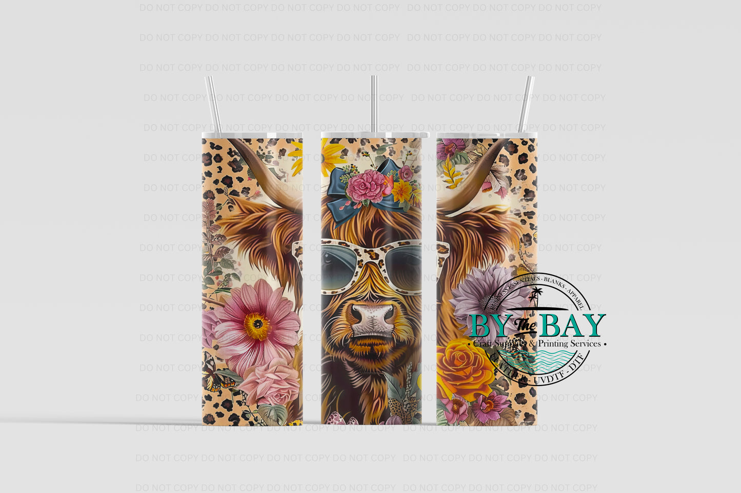 Cheetah Highland 20oz Sublimation Print