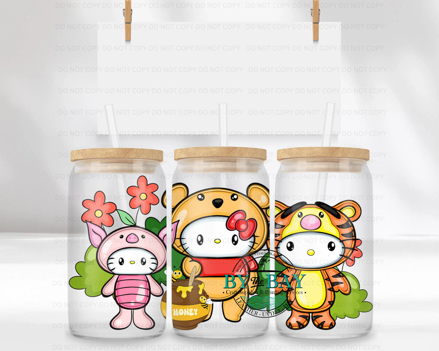 Kitty Dress Ups 16oz UVDTF Wrap