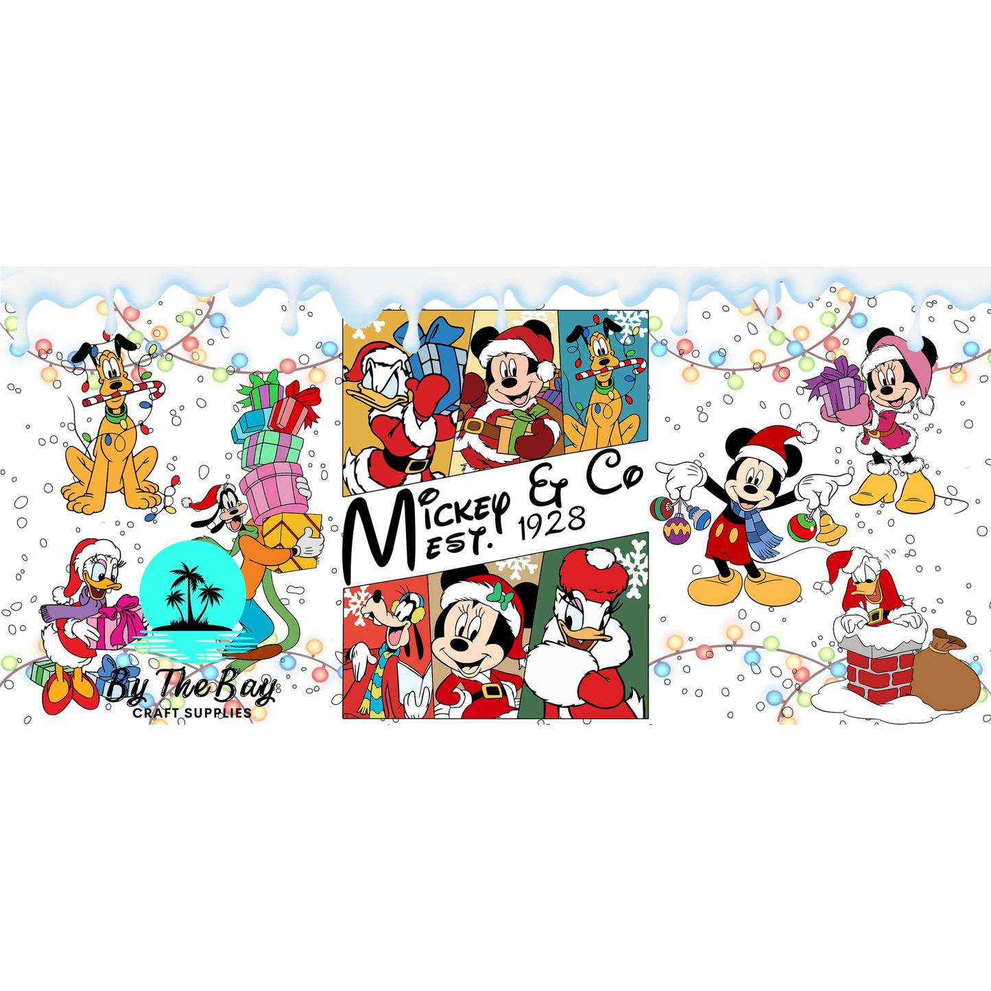 Mouse friends merry christmas