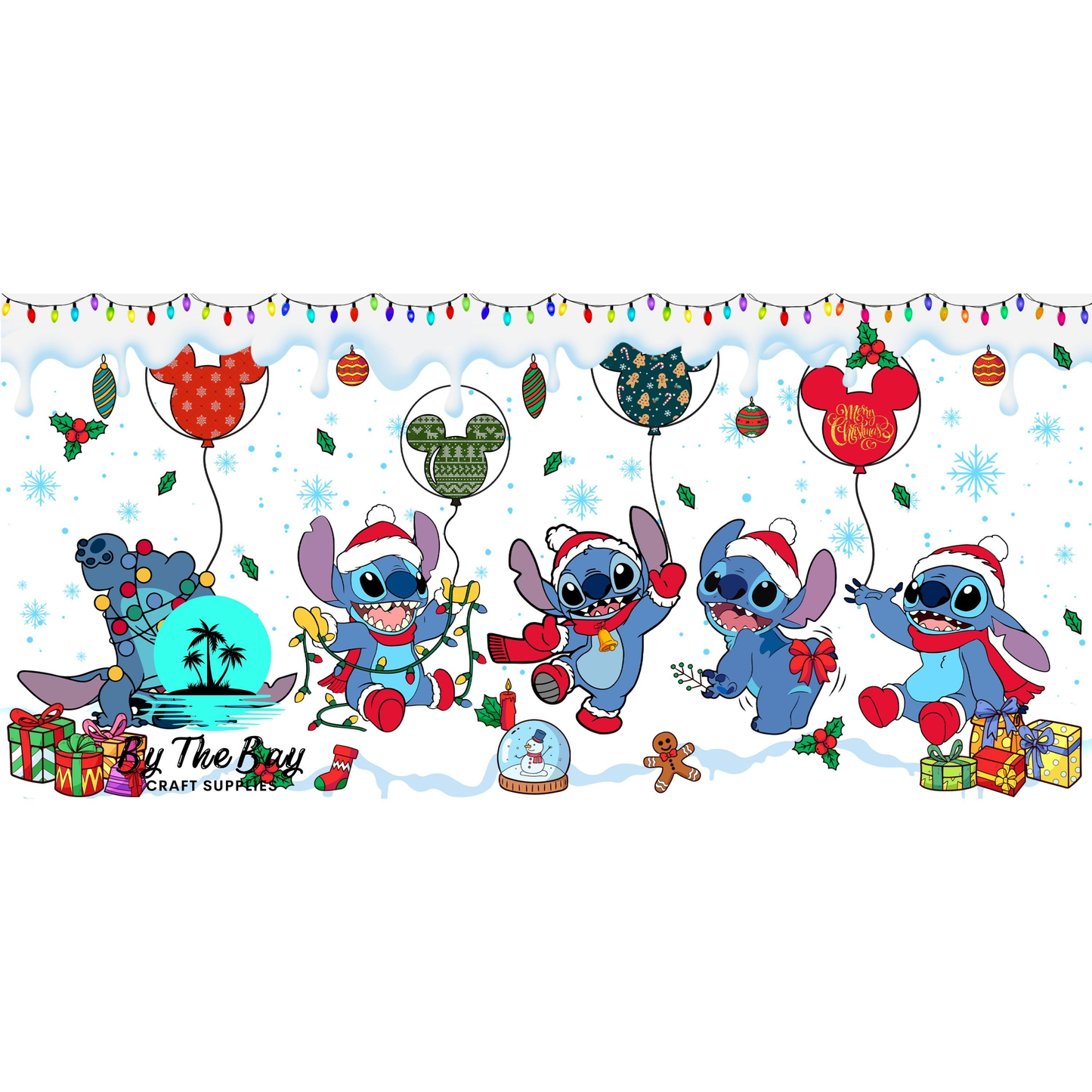 Blue guy mouse balloon