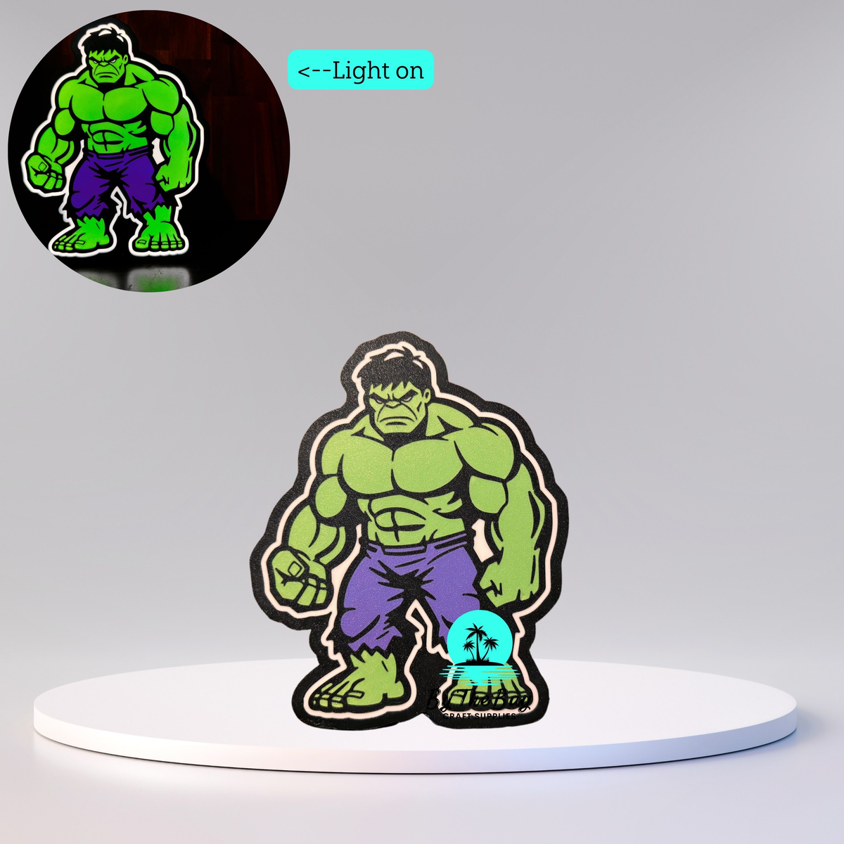 Green Man LIGHT BOX