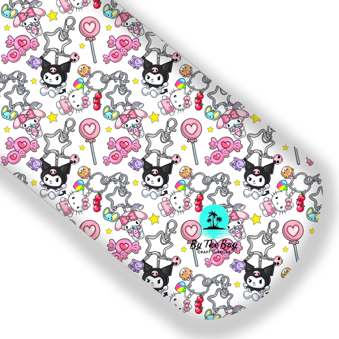 Kawaii Keychain Mixed white