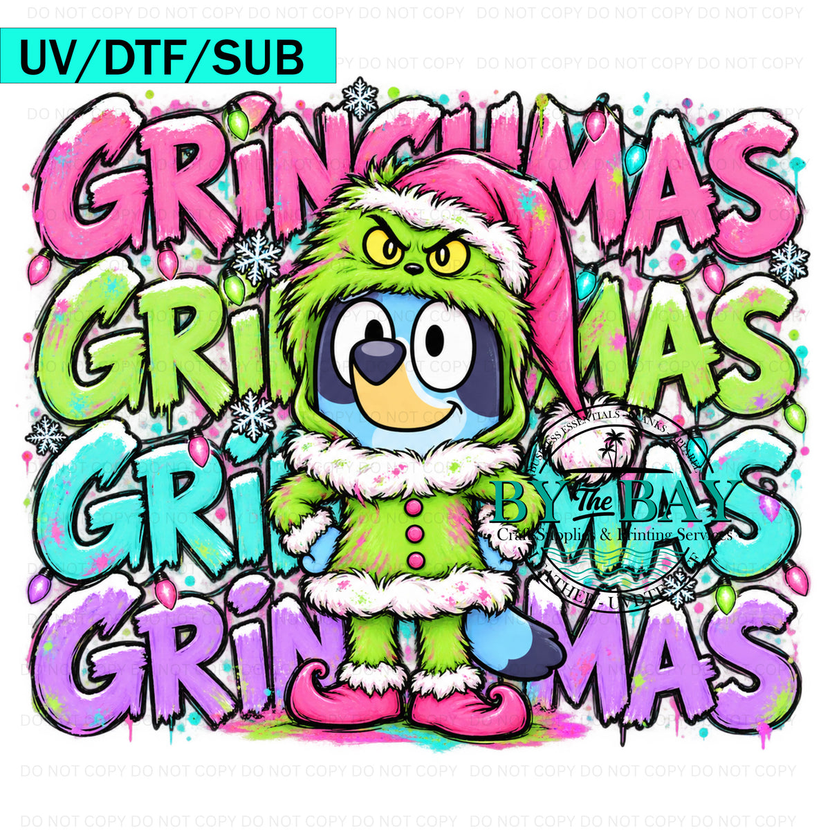 Blue Dog Gmas DTF/UVDTF/SUB