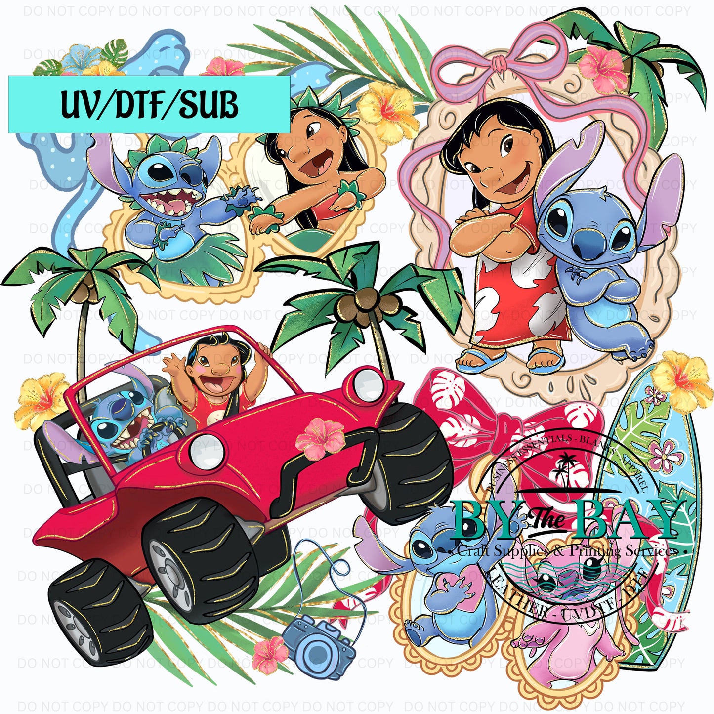 Blue Guy Co UVDTF/SUB