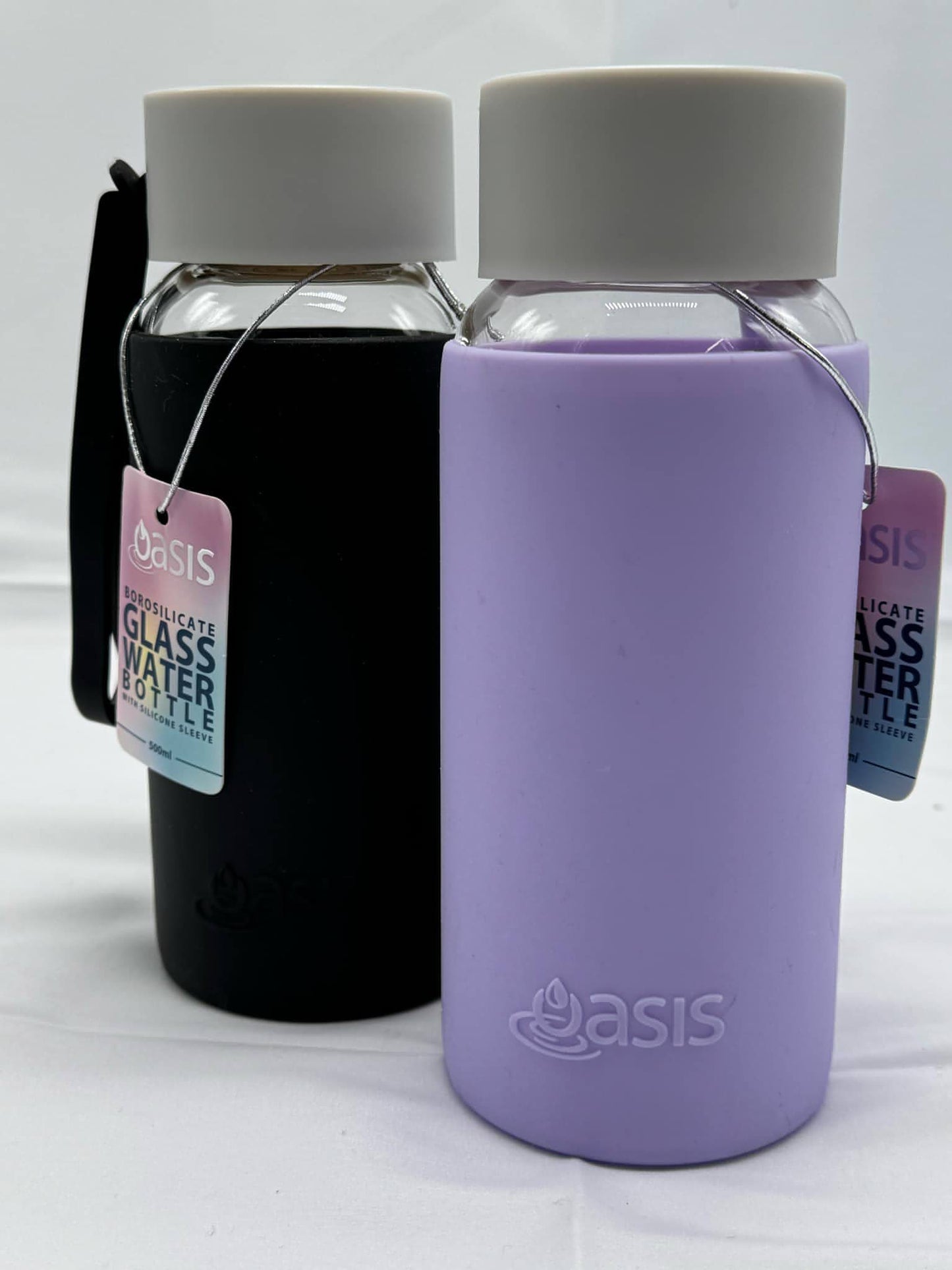 Oasis borosilicate water bottle 500ml