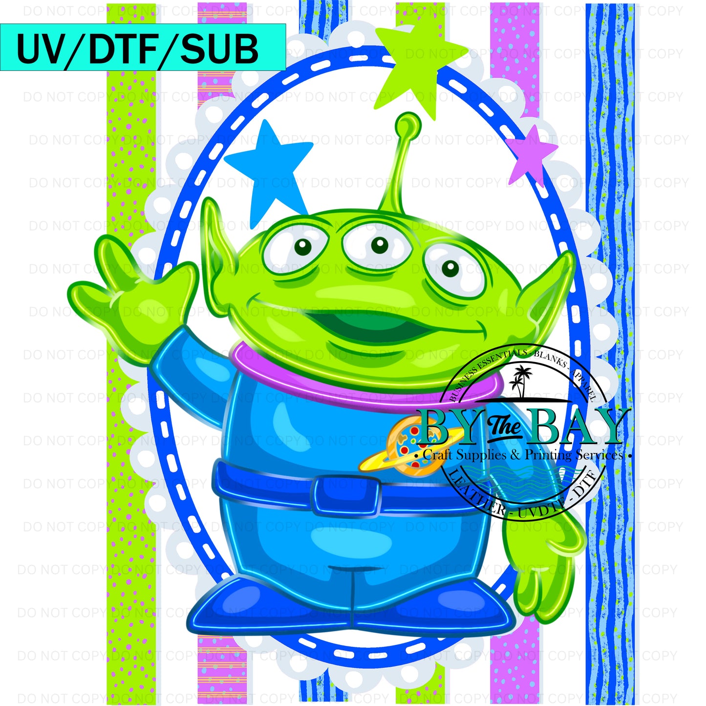 Alien UVDTF/DTF/SUB