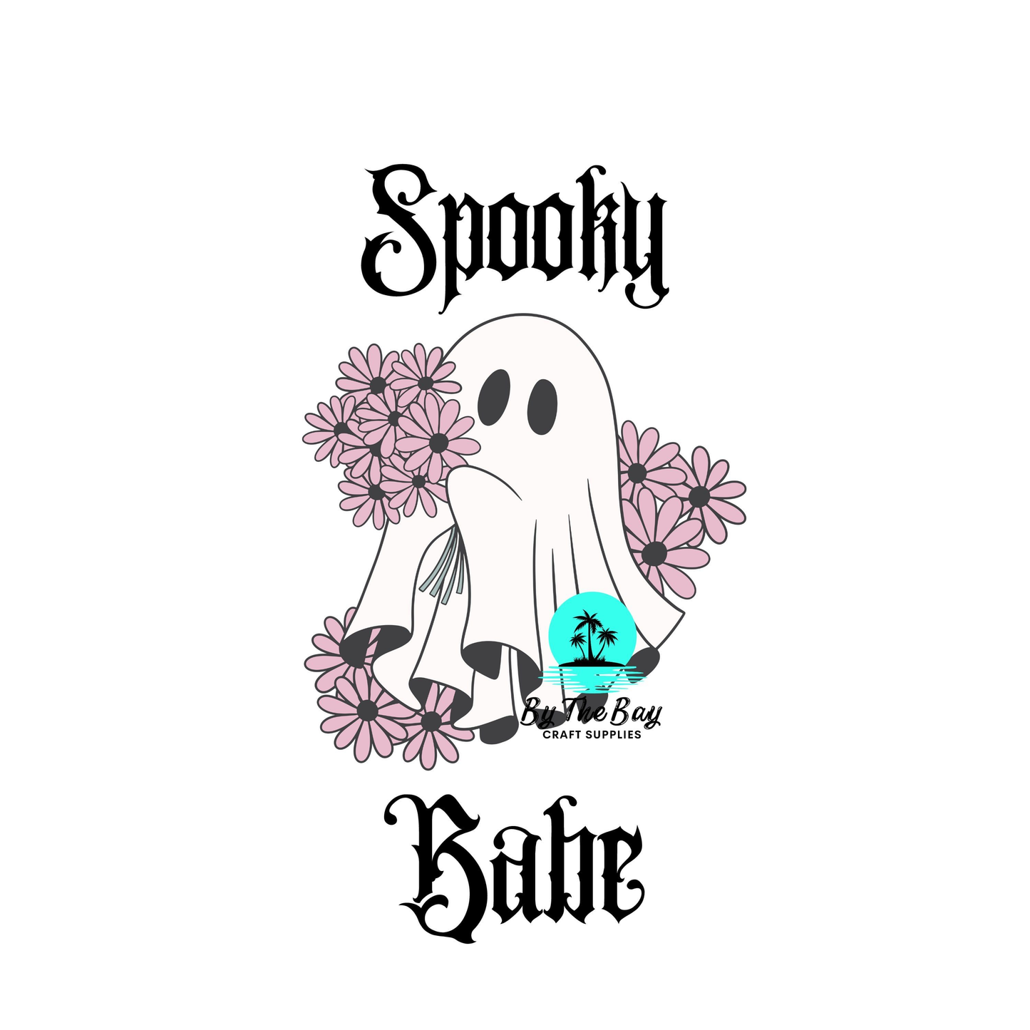 Spooky Babe pink - Keyring UV Print