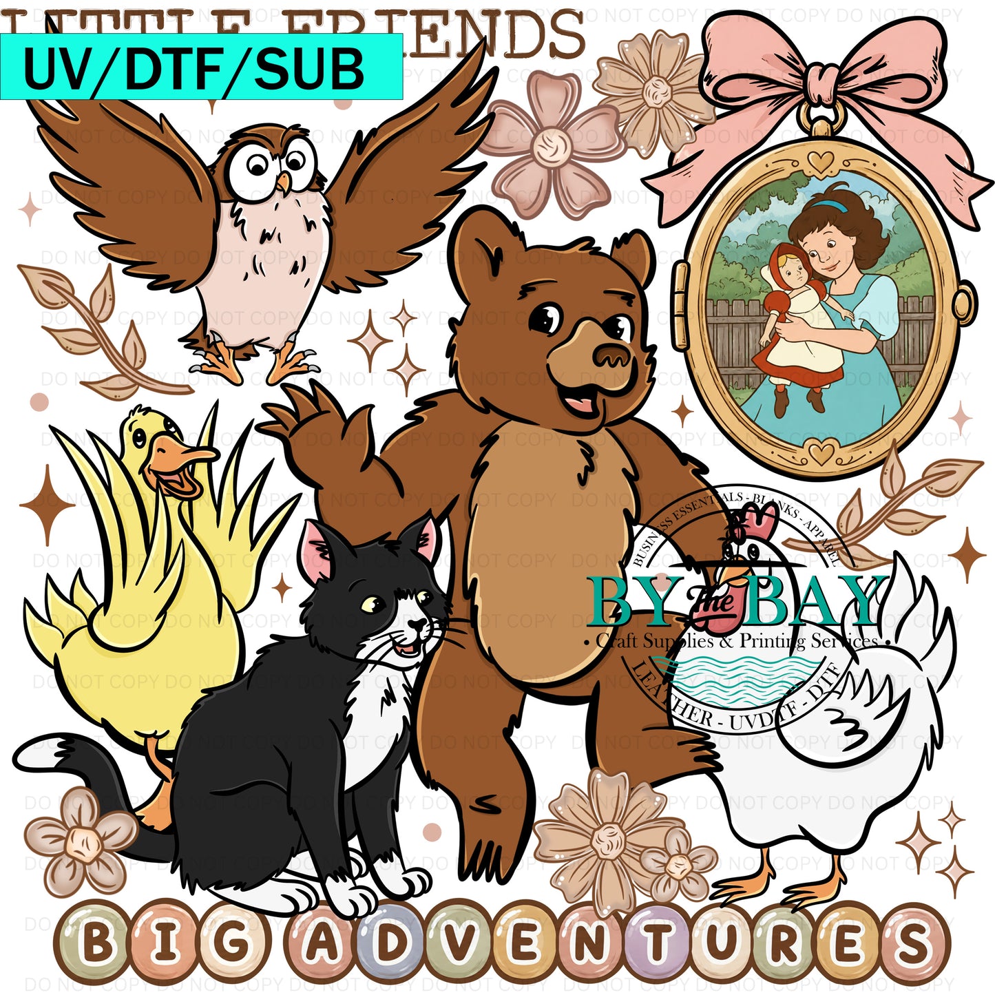 Little Friends UVDTF/DTF/SUB