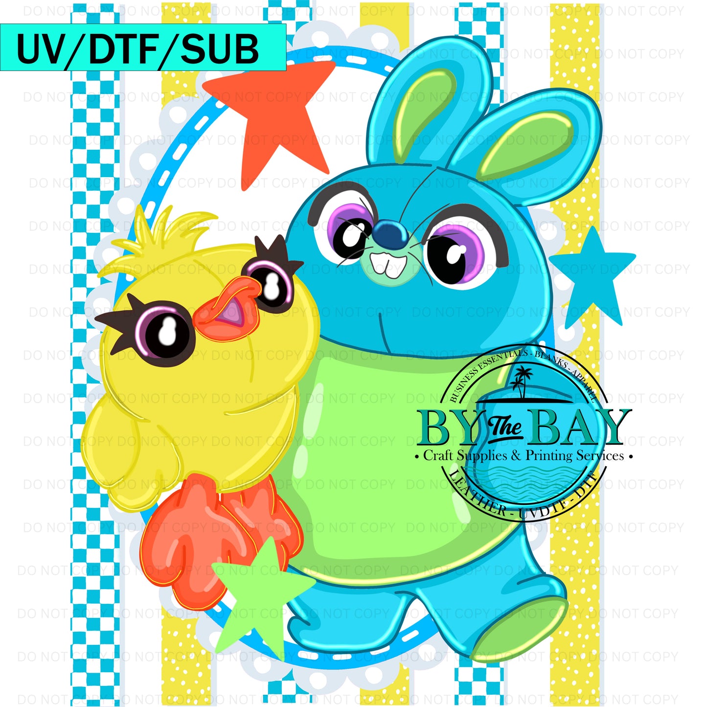 Duck & Bunny UVDTF/DTF/SUB