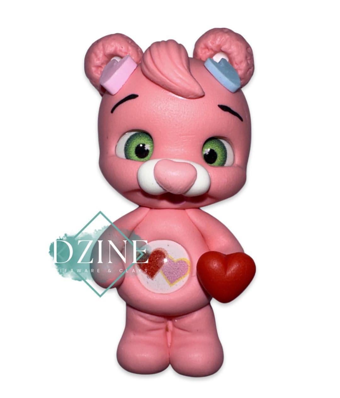 Pink Heart Bear