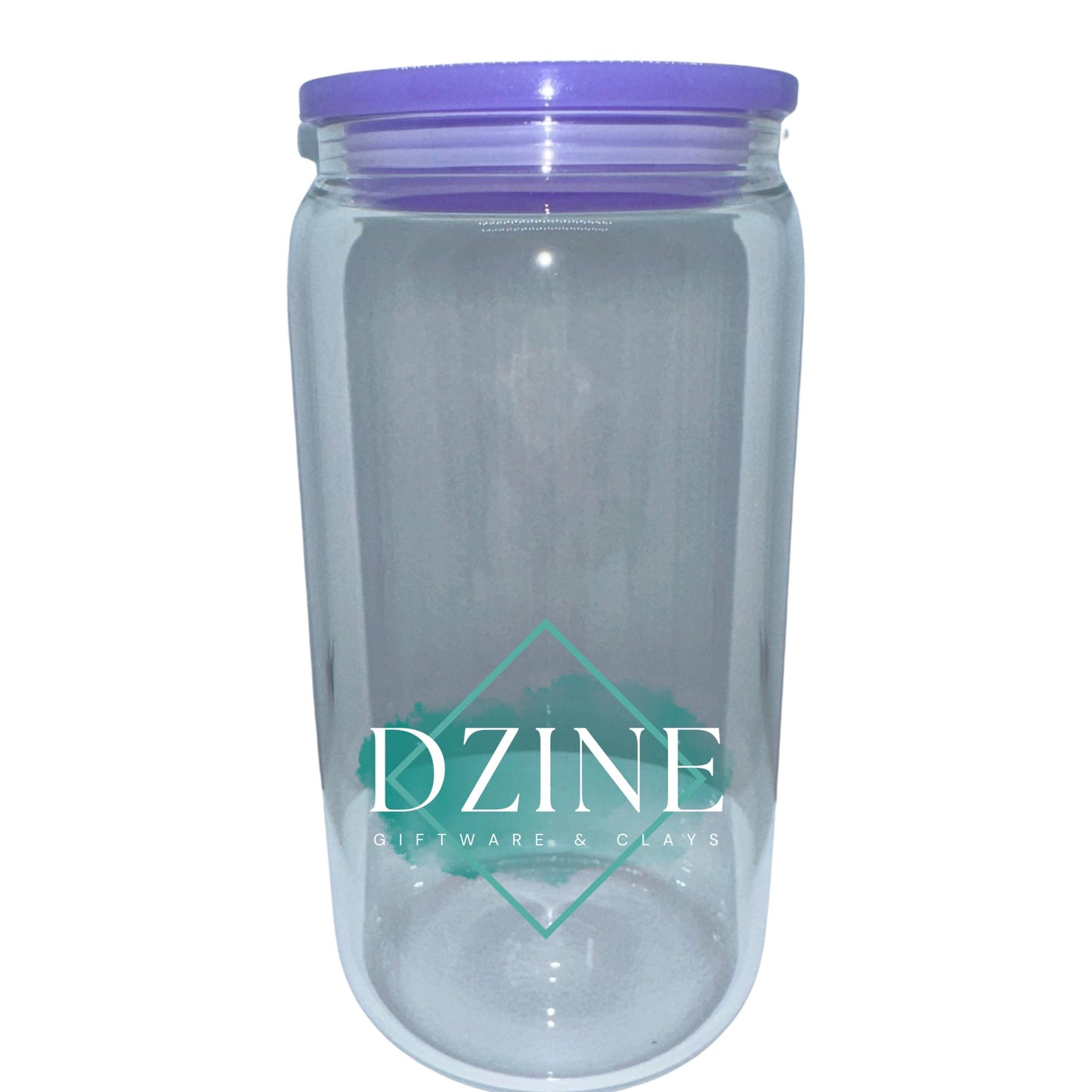 16oz Libby tumbler Lilac Acrylic lid