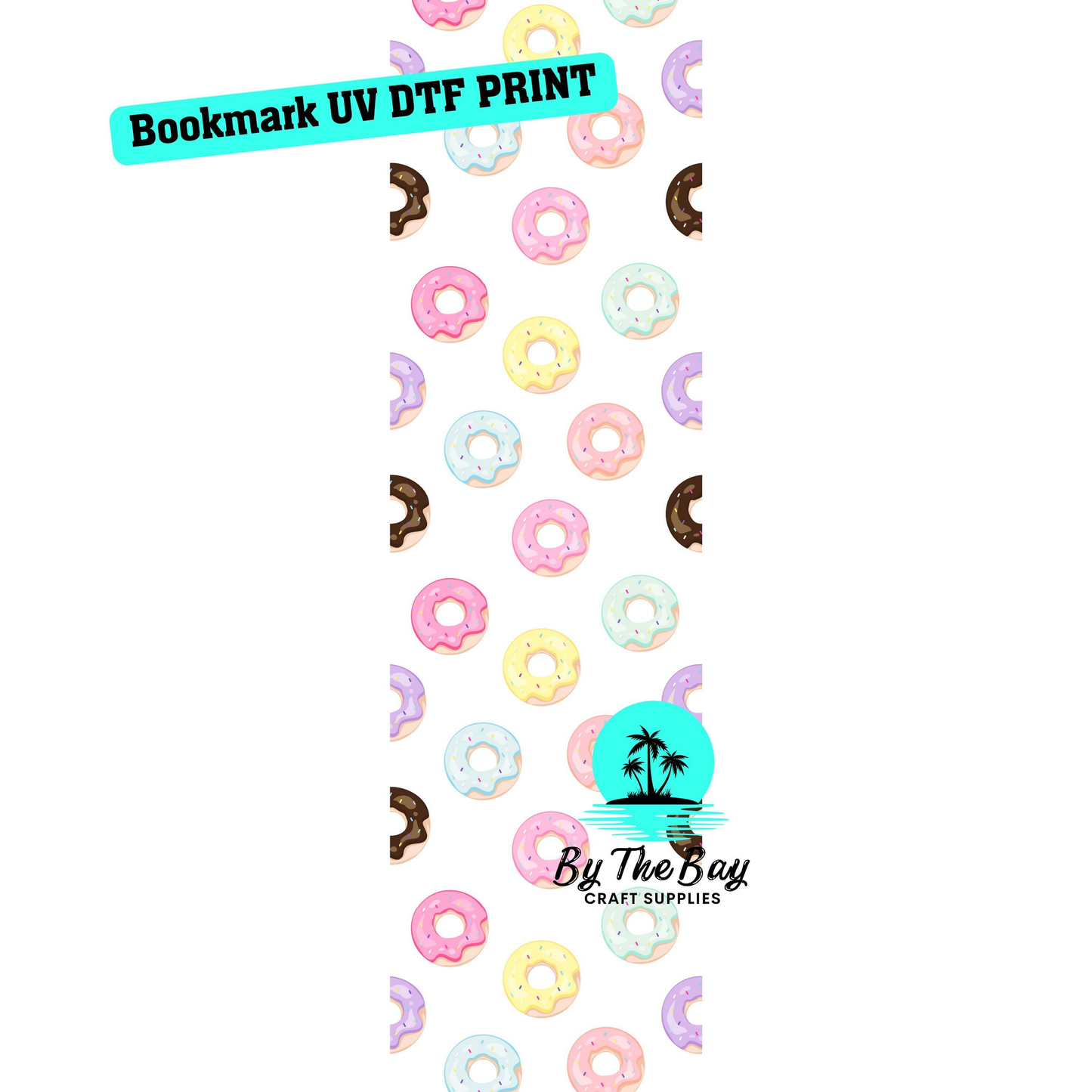 Small donuts Bookmark Decal