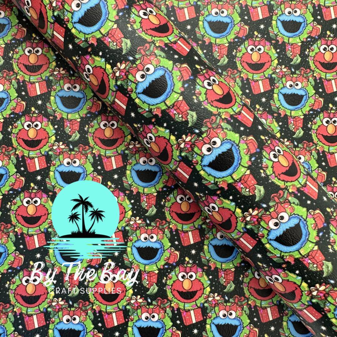 Street friends Christmas Black Faux Leather