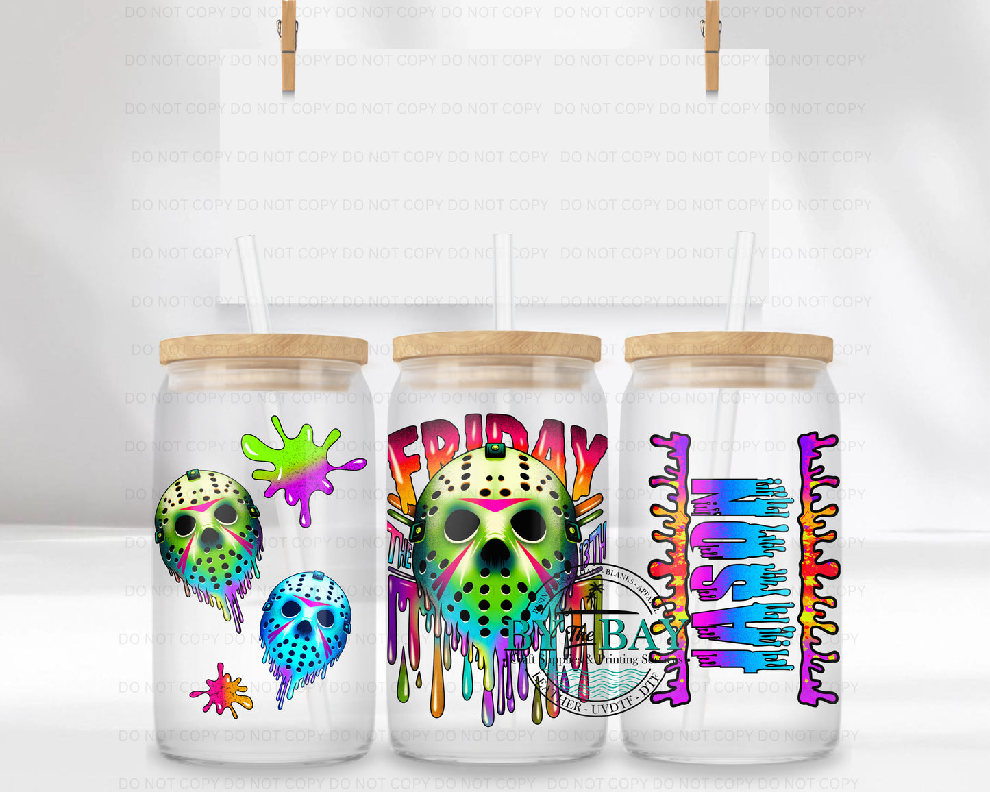 Friday 16oz UVDTF Wrap