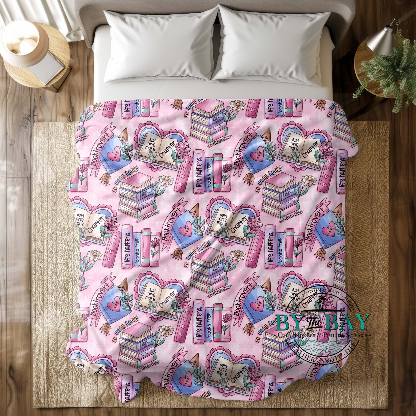 Booktrovert Squish Minky Blankets (Various Sizes)
