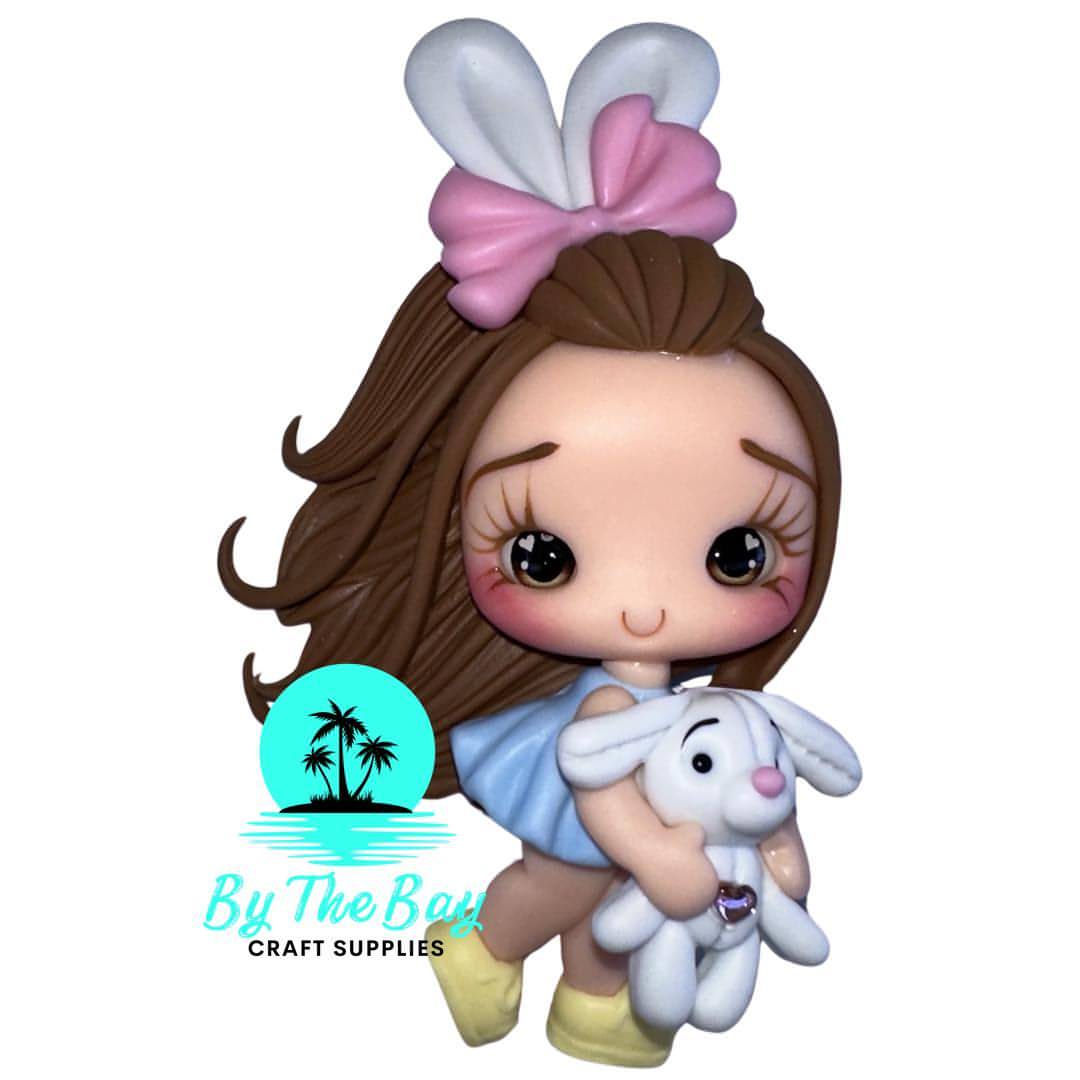 Easter girl yellow shoes