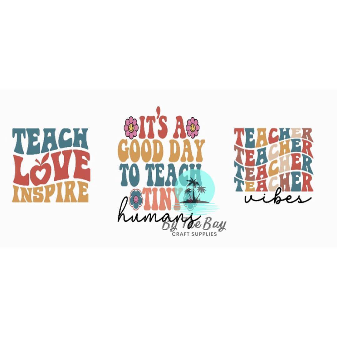 It's a good day to teach UV DTF Wrap