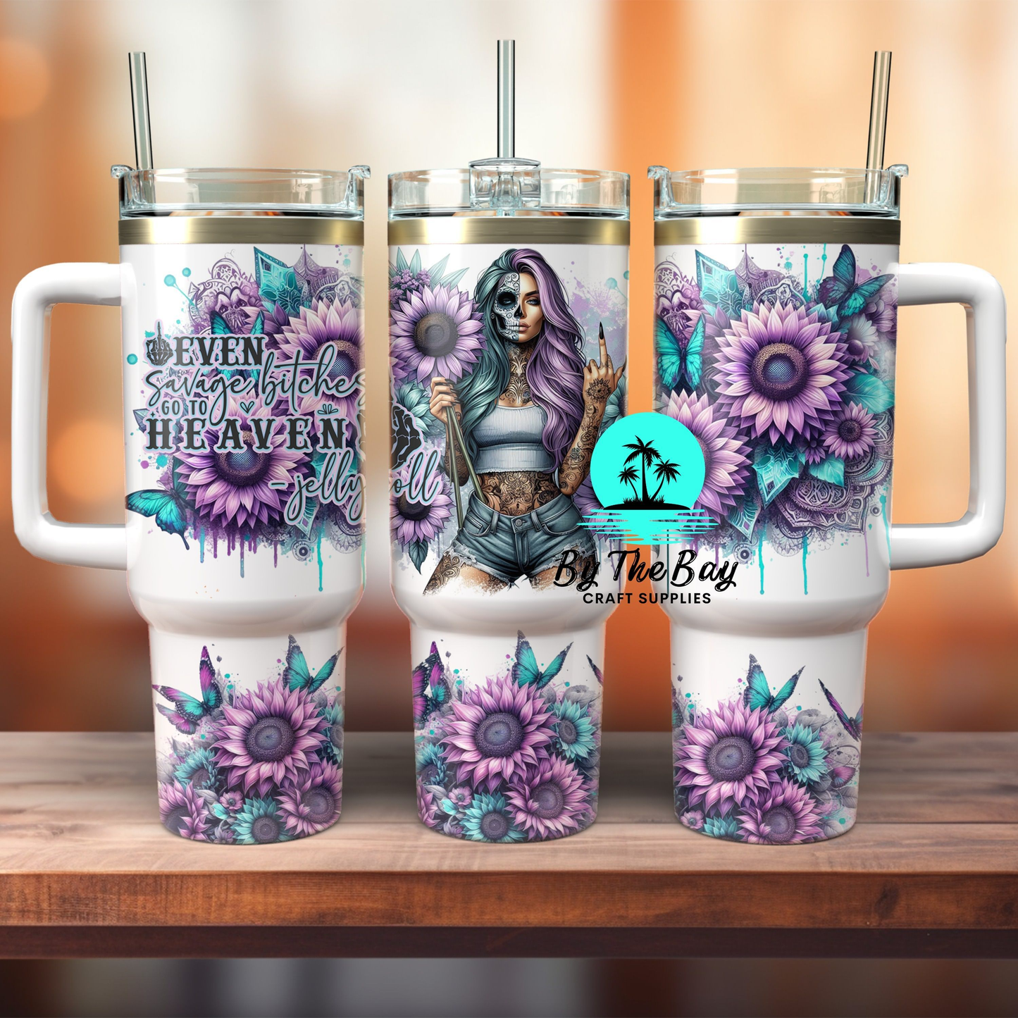 Savage Bitches 40oz Tumbler SUB PRINT