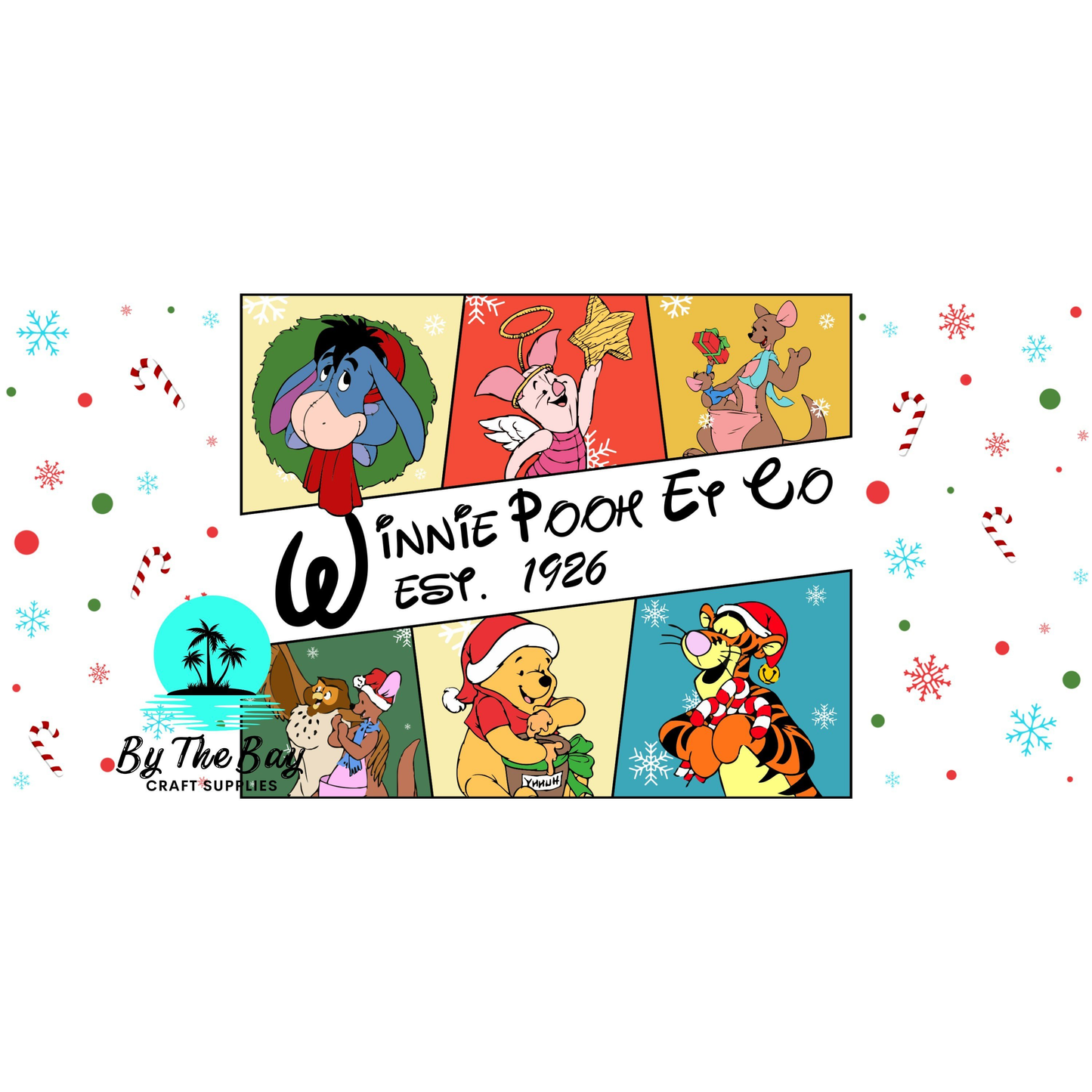 Honey Friends Christmas wrap