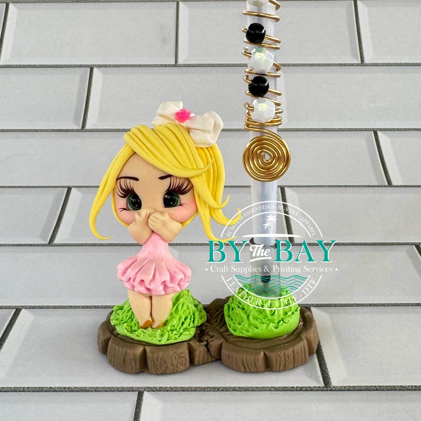Sleeping Princess Standing Pen Holder