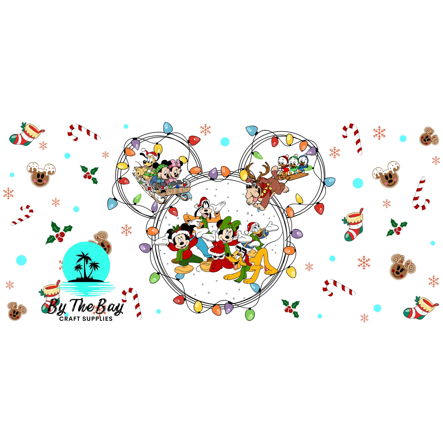 Christmas lights mouse