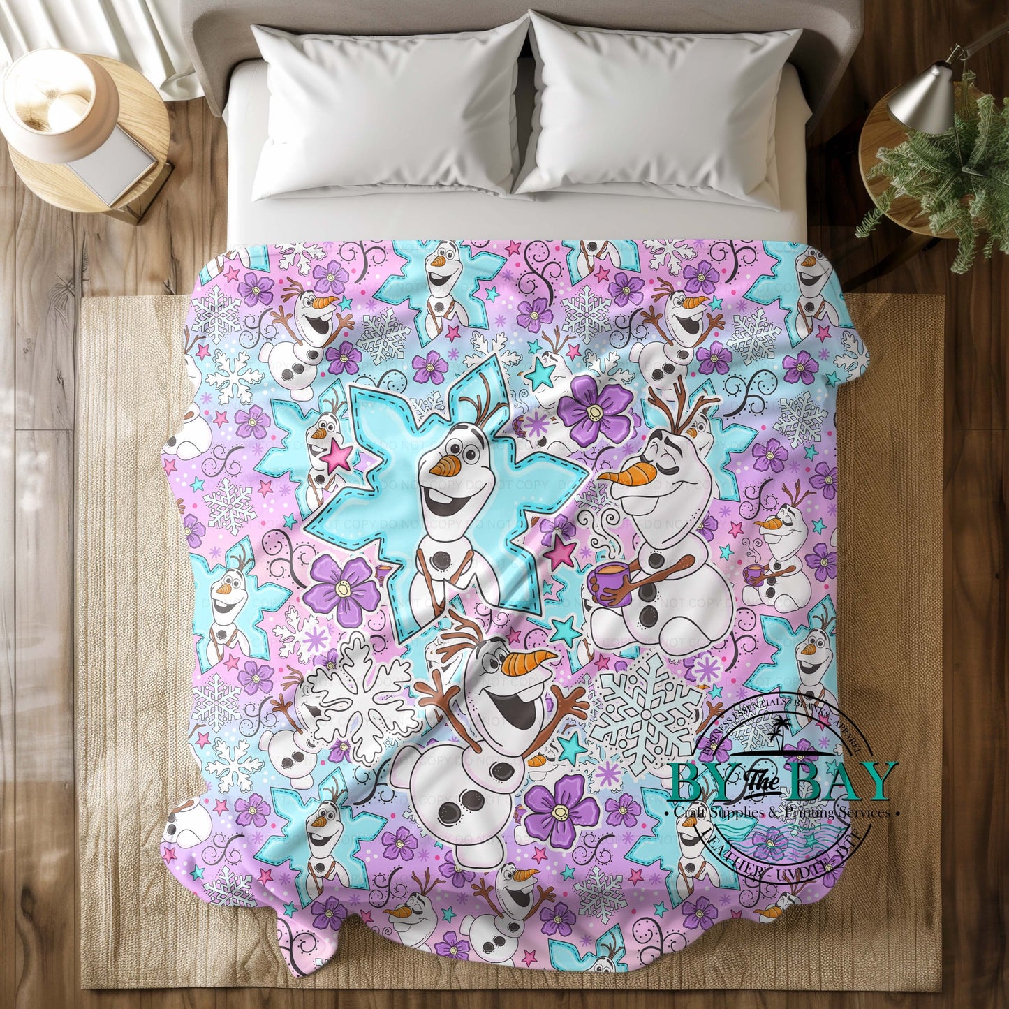 Snowman Squish Minky Blankets (Various Sizes)