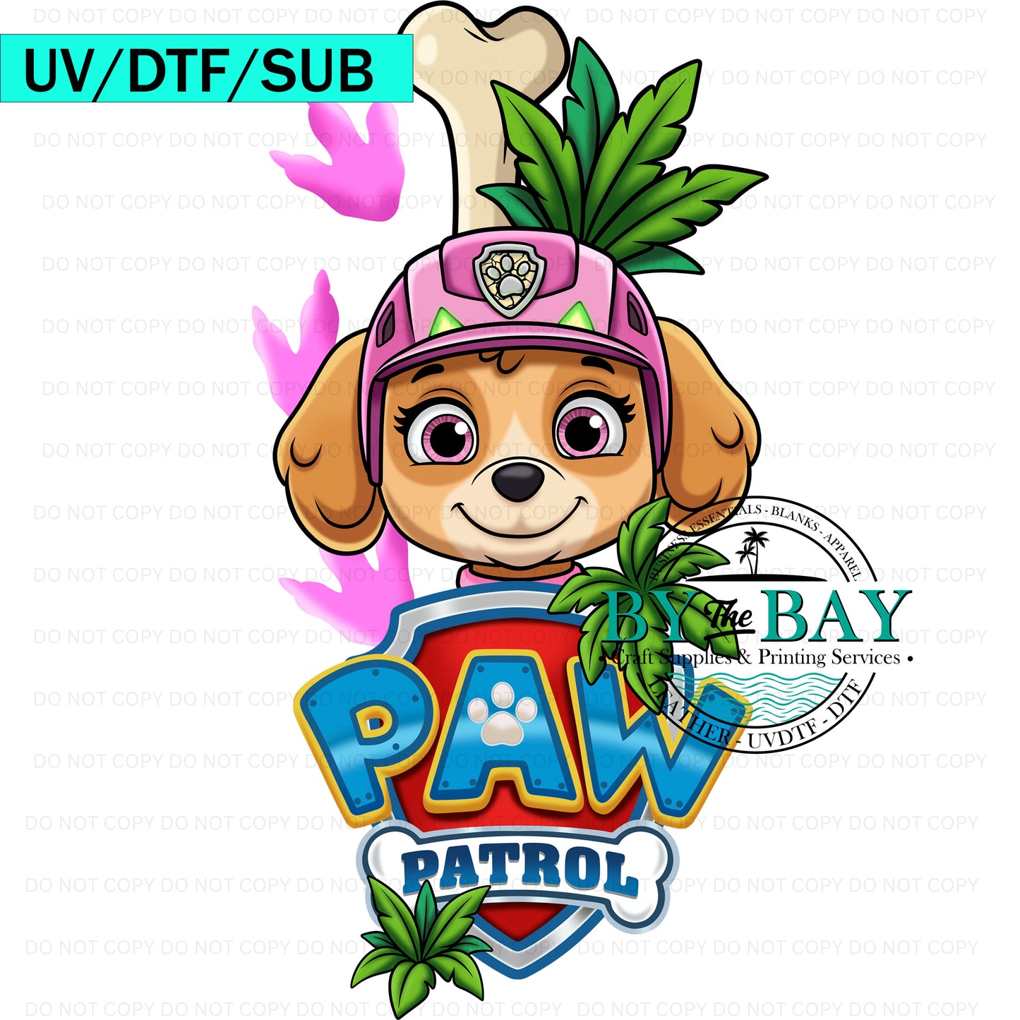 S Patrol Sleeve UVDTF/DTF/SUB