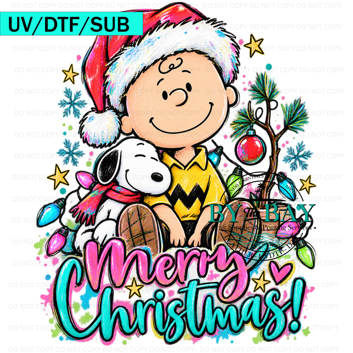 Charlie Christmas DTF/UVDTF/SUB