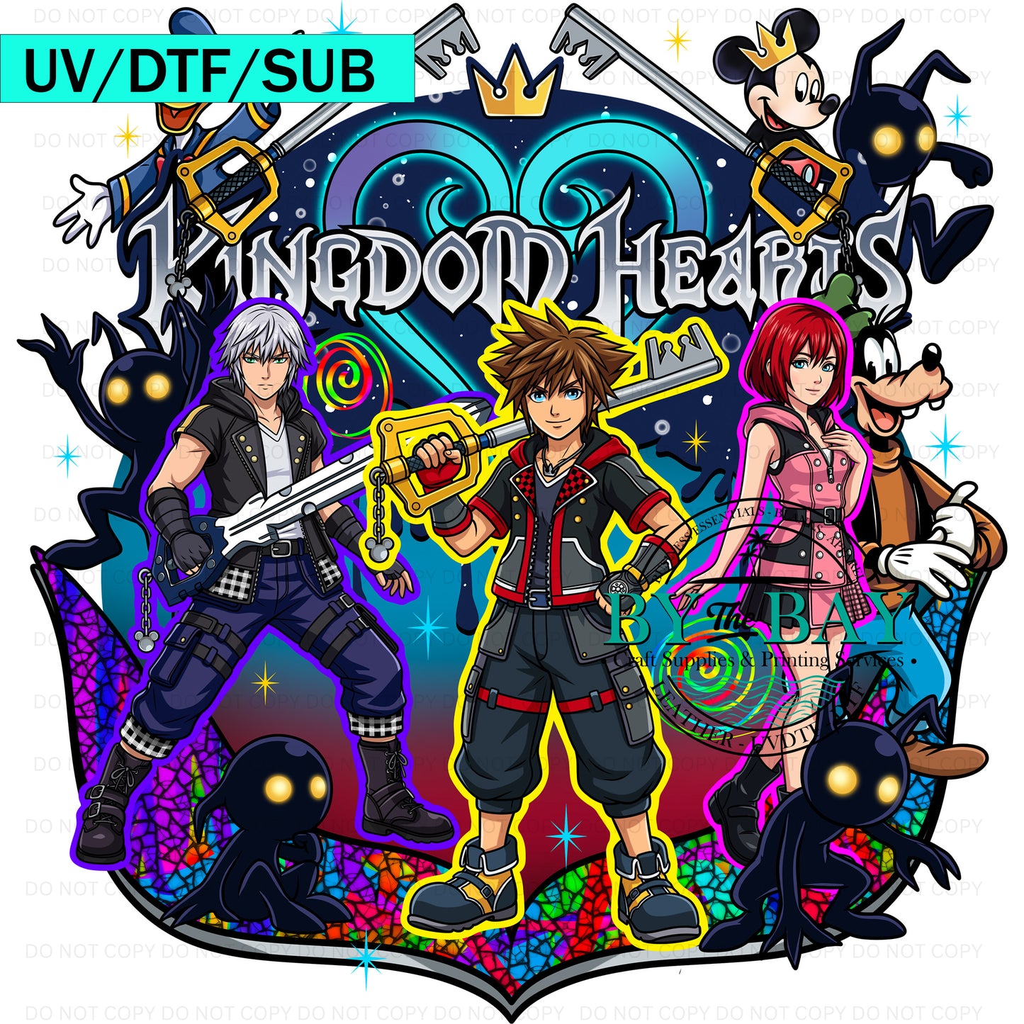 K of Hearts UVDTF/DTF/SUB
