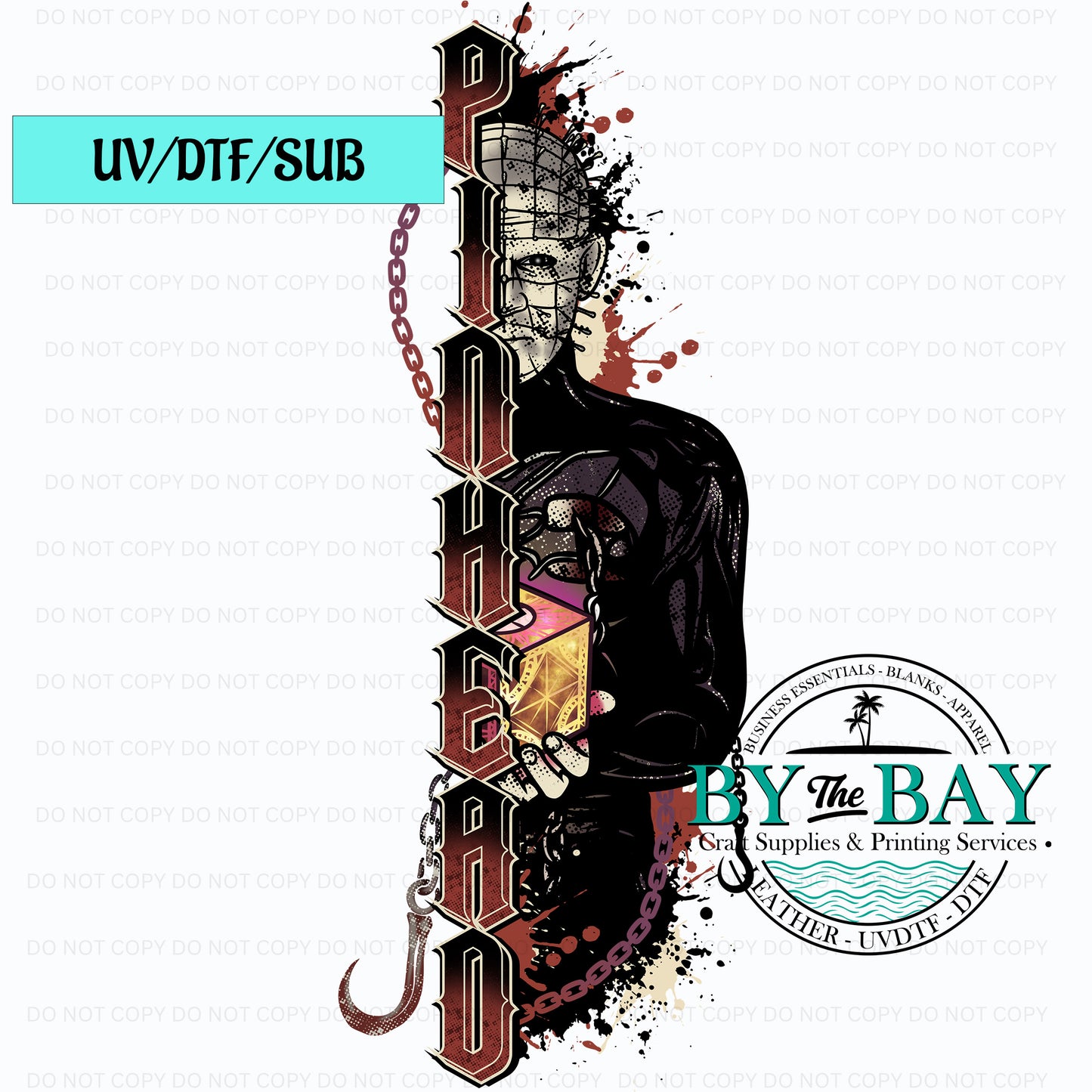 Hellraiser Sleeve UVDTF/SUB