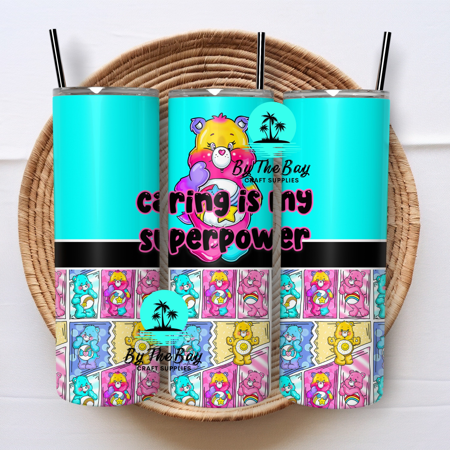 Caring is my super power 20oz SUB Print