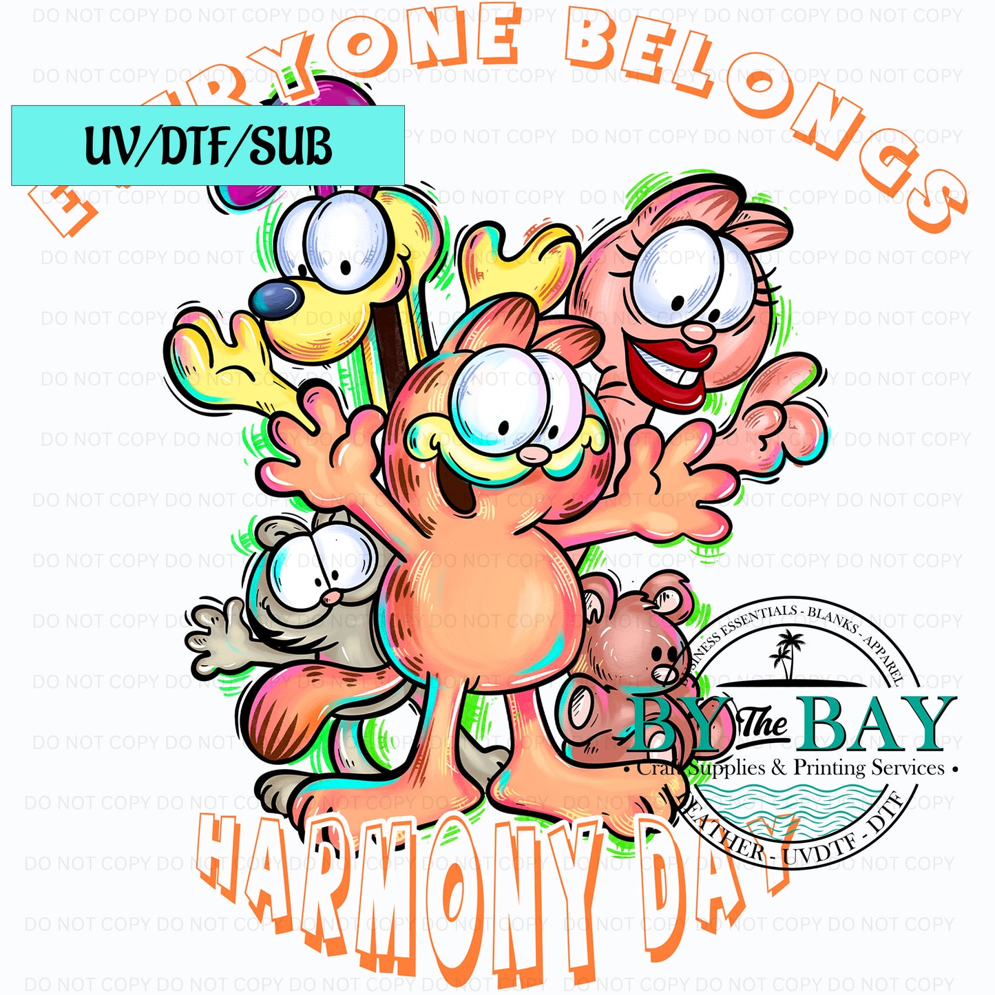 Hungry Cat Everyone Belongs Harmony Day UVDTF/SUB