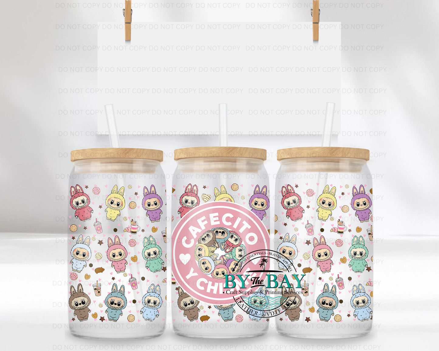 Monsters 001 16oz UVDTF Wrap