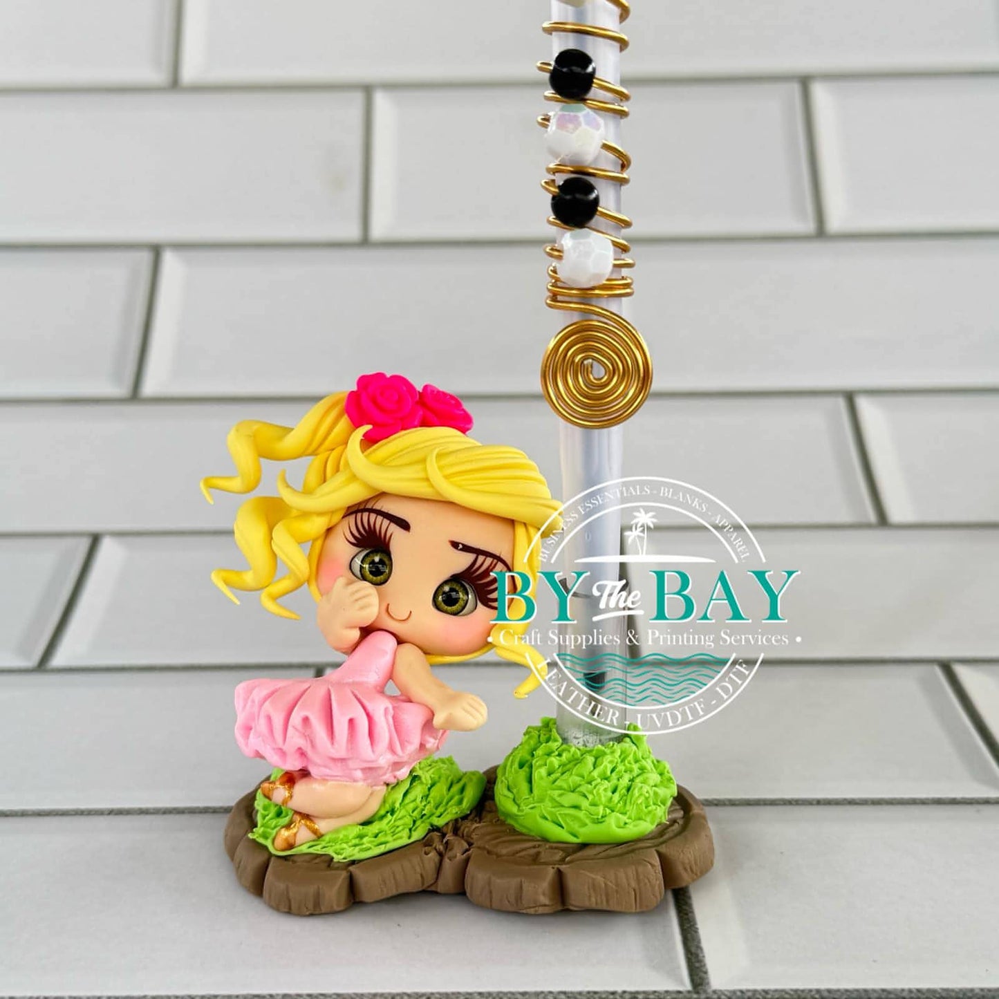 Sleeping Princess Sitting 1 Pen Holder