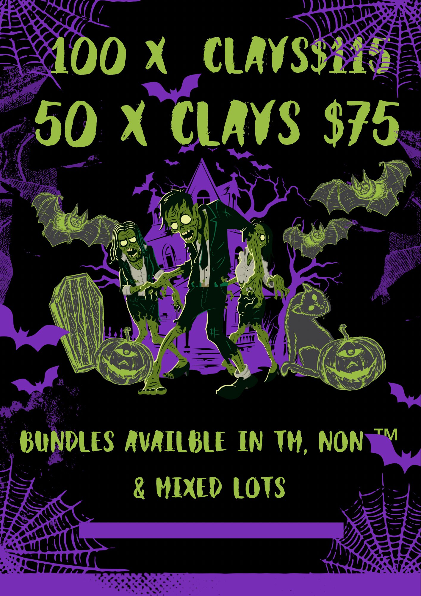 Halloween Clay Bundles