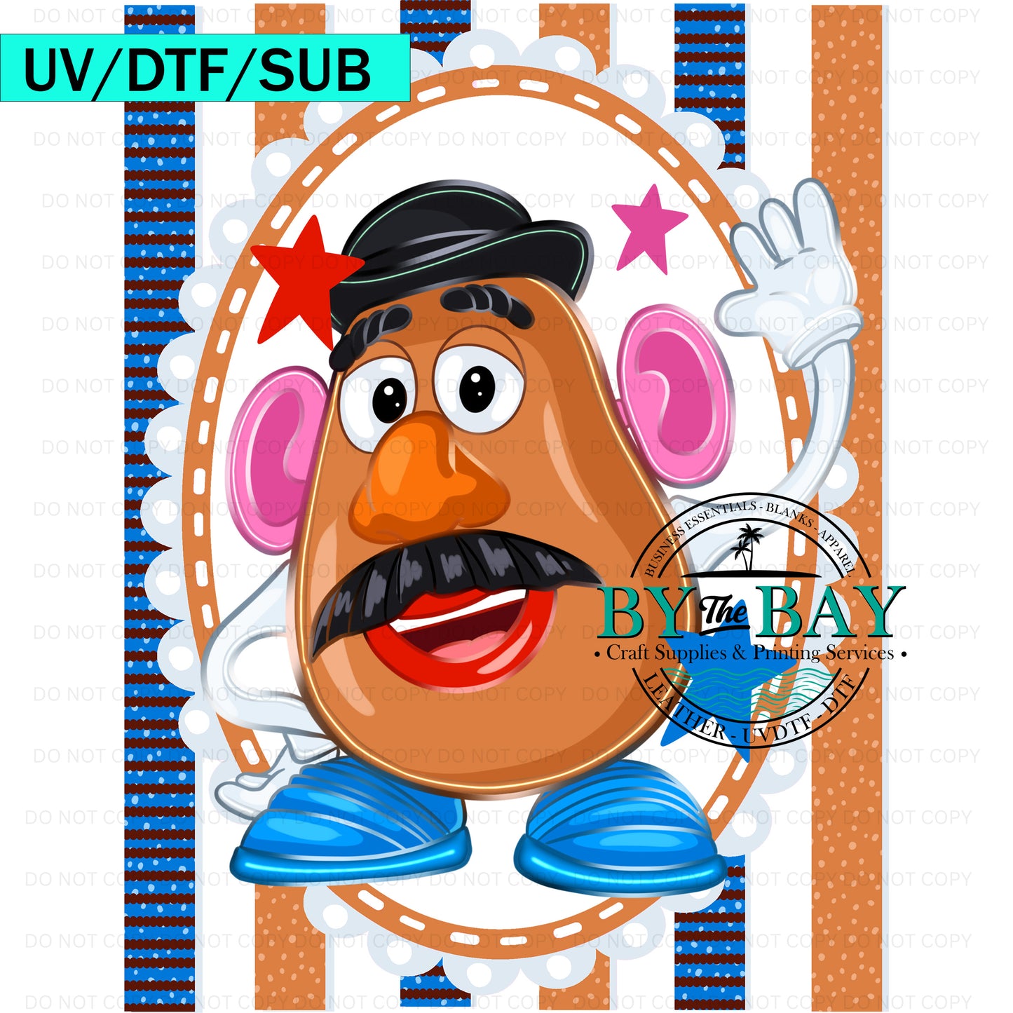 Mr Potato UVDTF/DTF/SUB