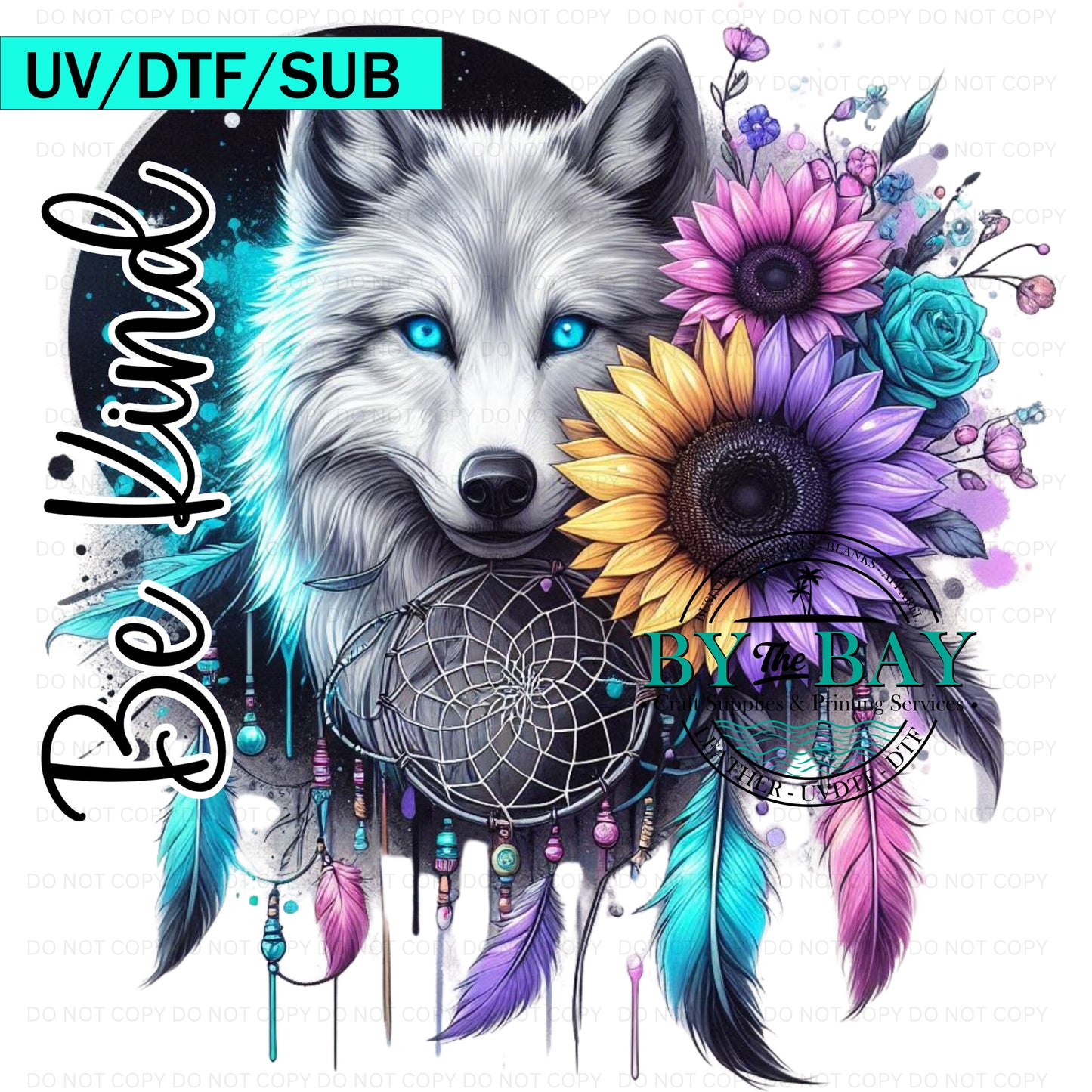 Wolf 001 UVDTF/DTF/SUB