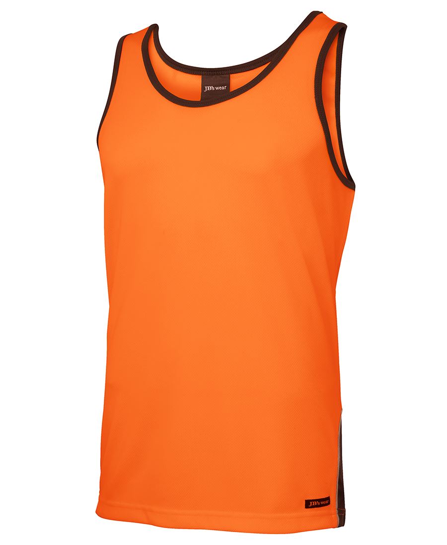 Jbs Hi Vis Contrast Singlet 6HCS4