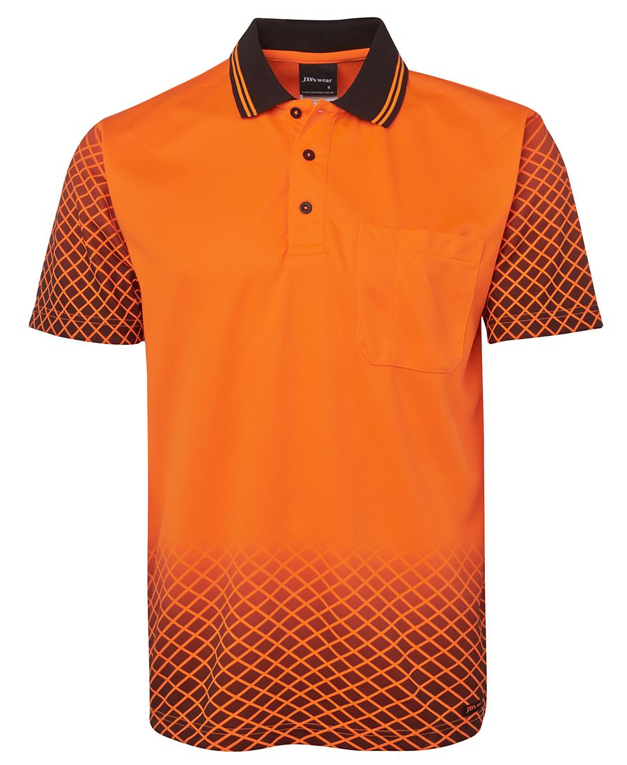 Hi Vis Polo Shirt 6HVNS