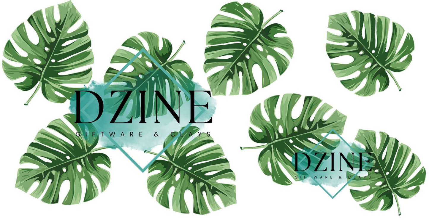 Monstera UV DTF