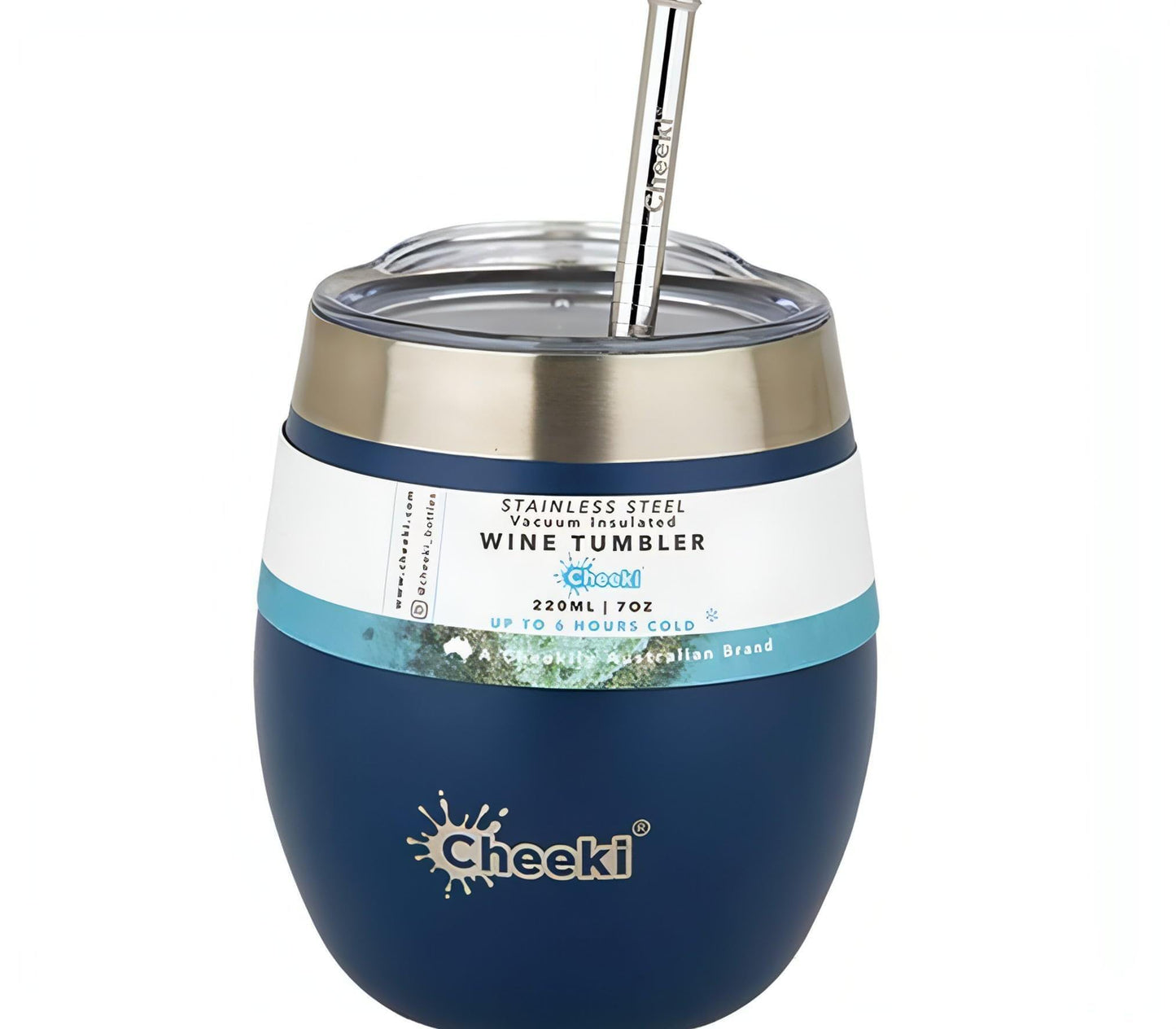 220ml Cheeki insulated wine cups