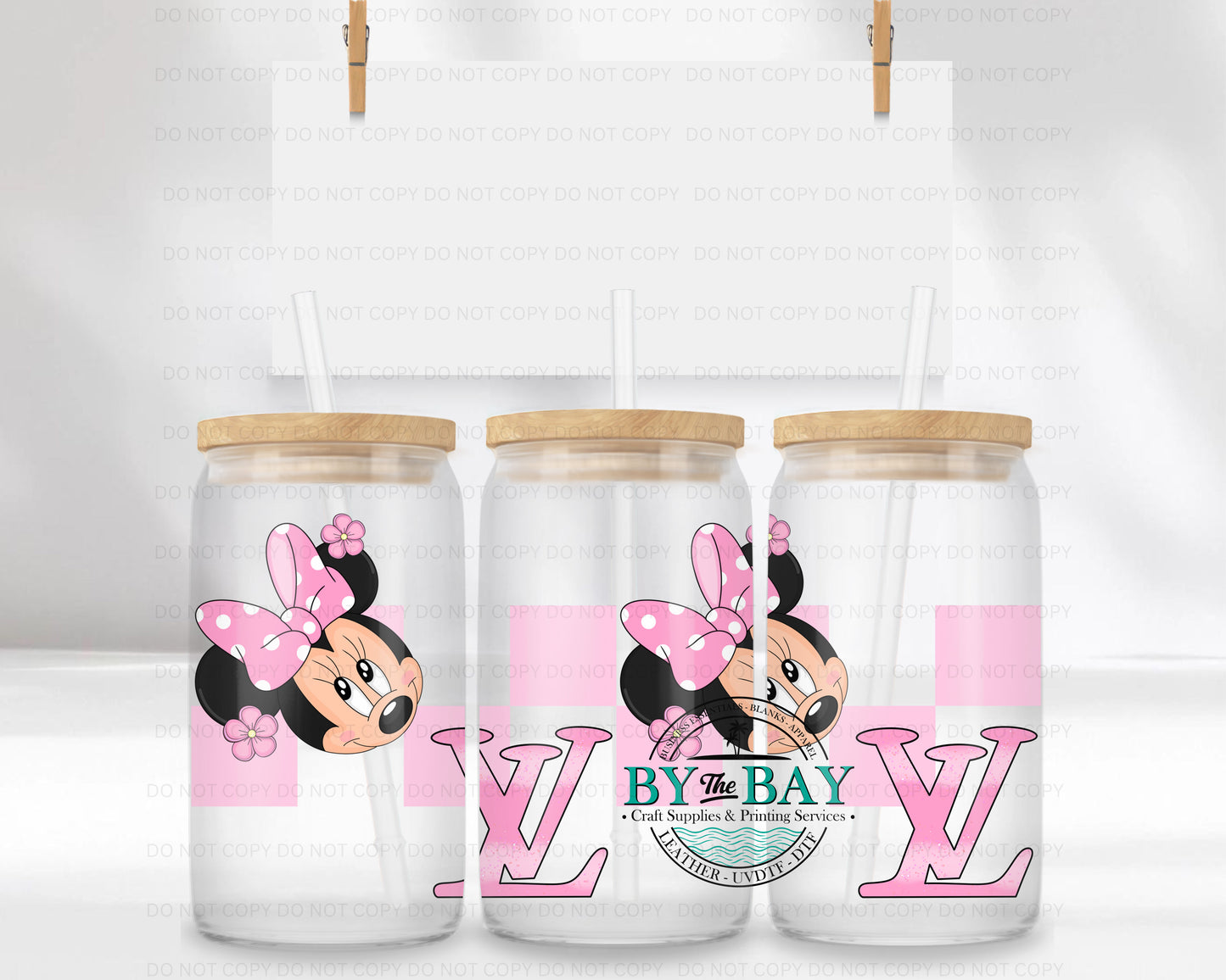 Designer Mouse 16oz UVDTF Wrap