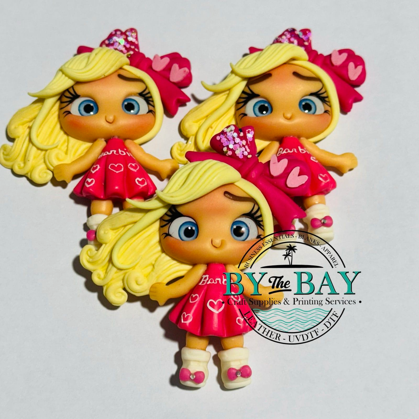 Pink girl with white shoes