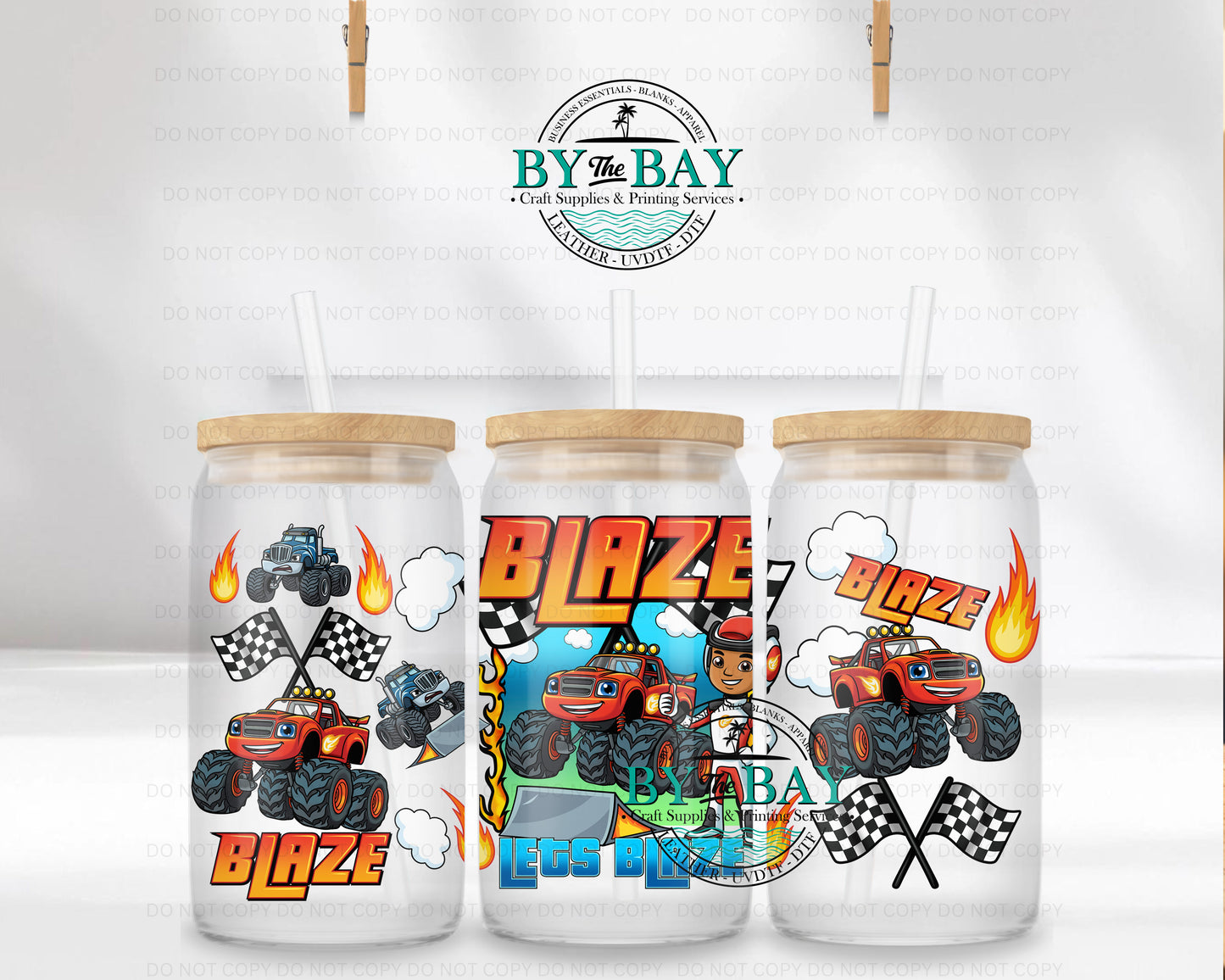 Blaze 16oz UVDTF Wrap