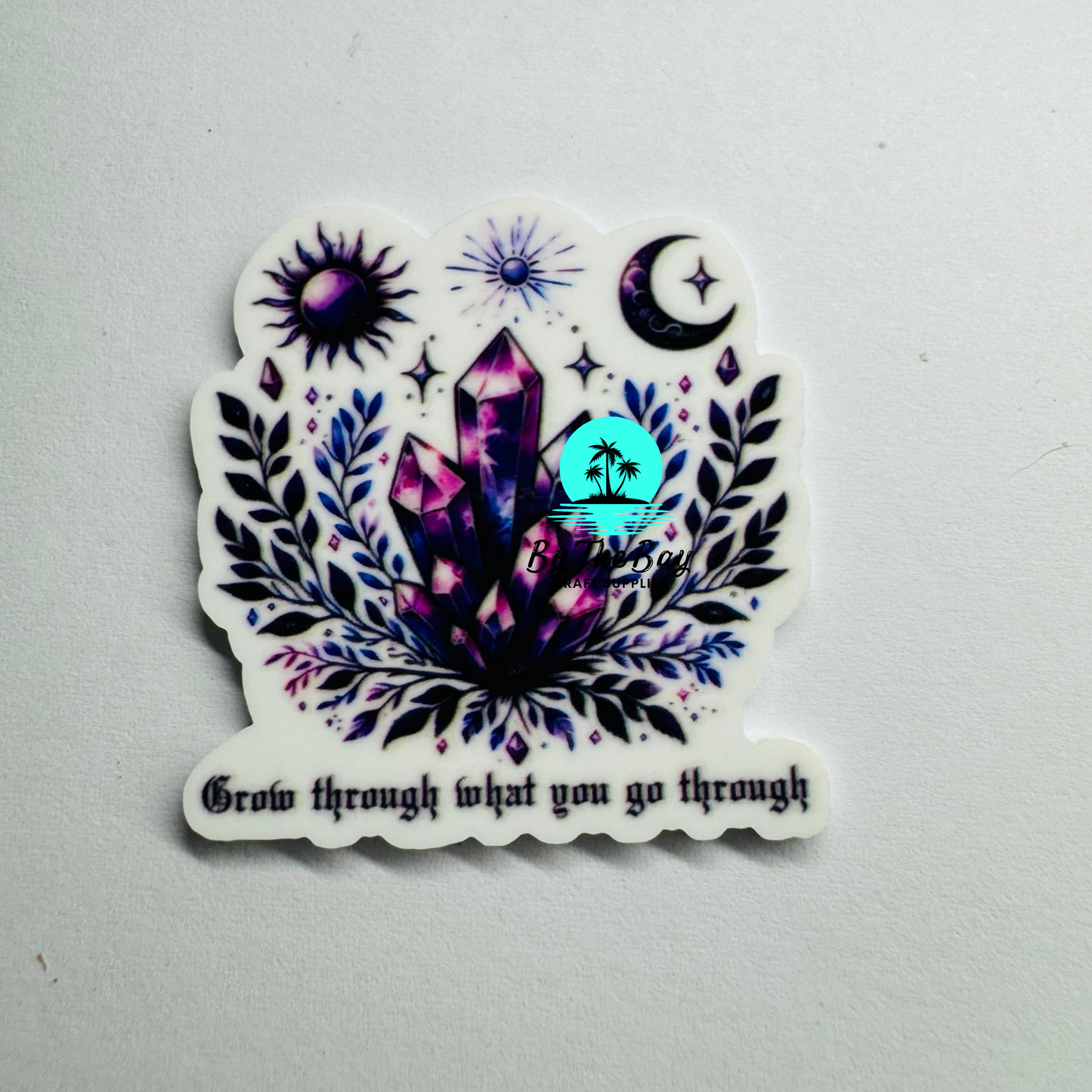 grow through - crystals