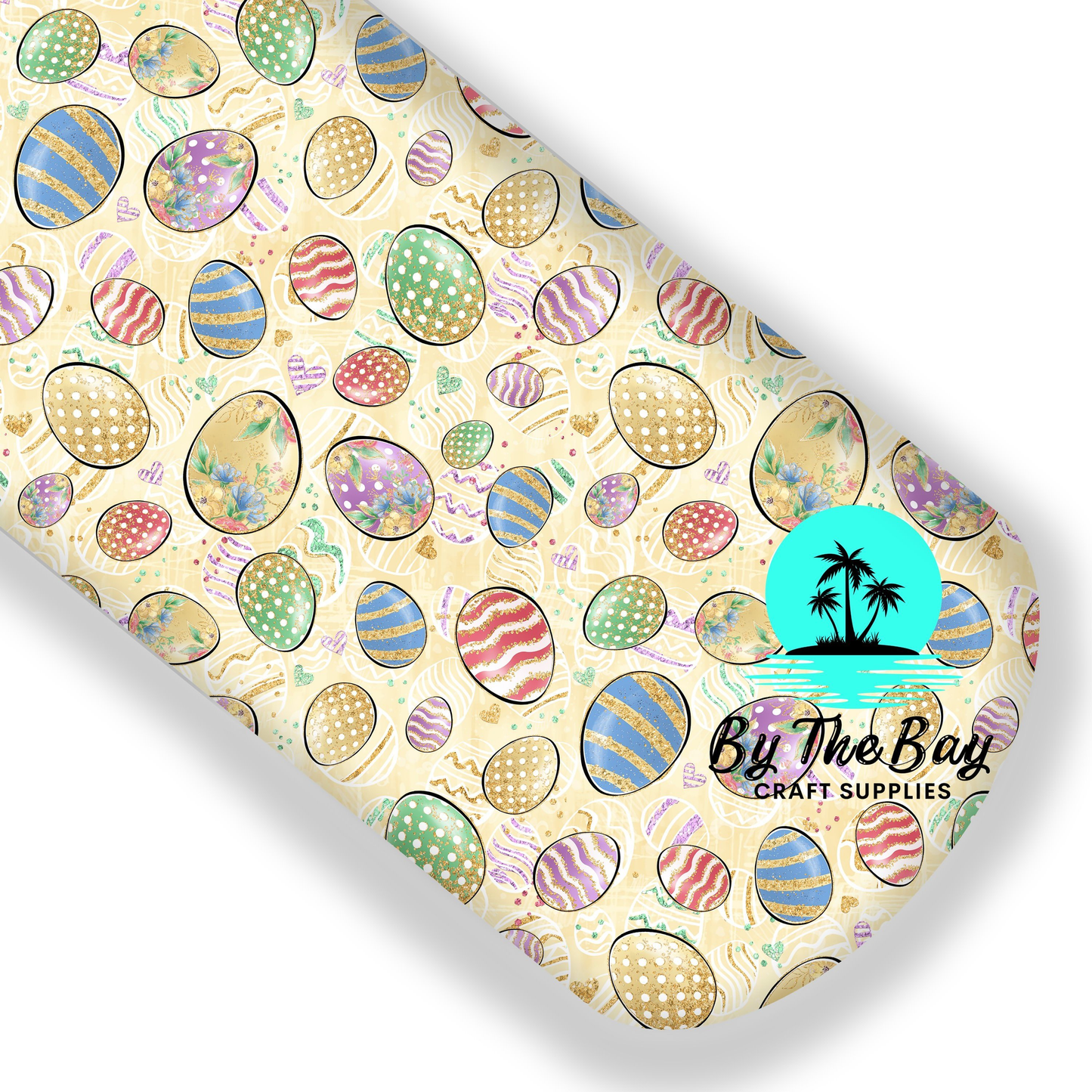 Golden eggs Faux Leatherette